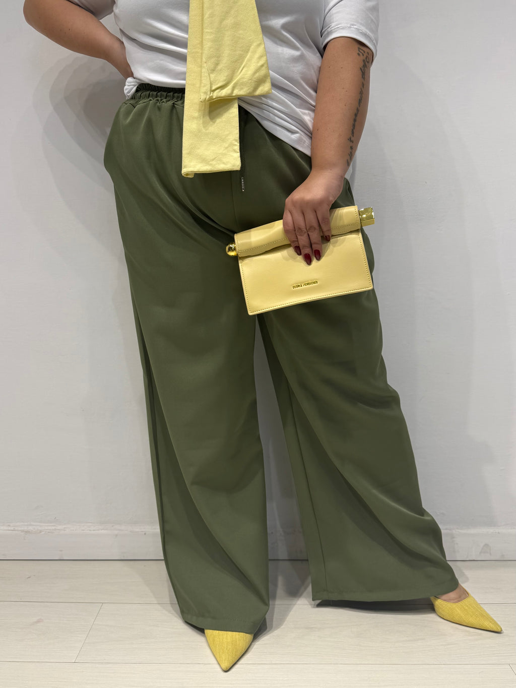 Pantaloni Comfy Verde