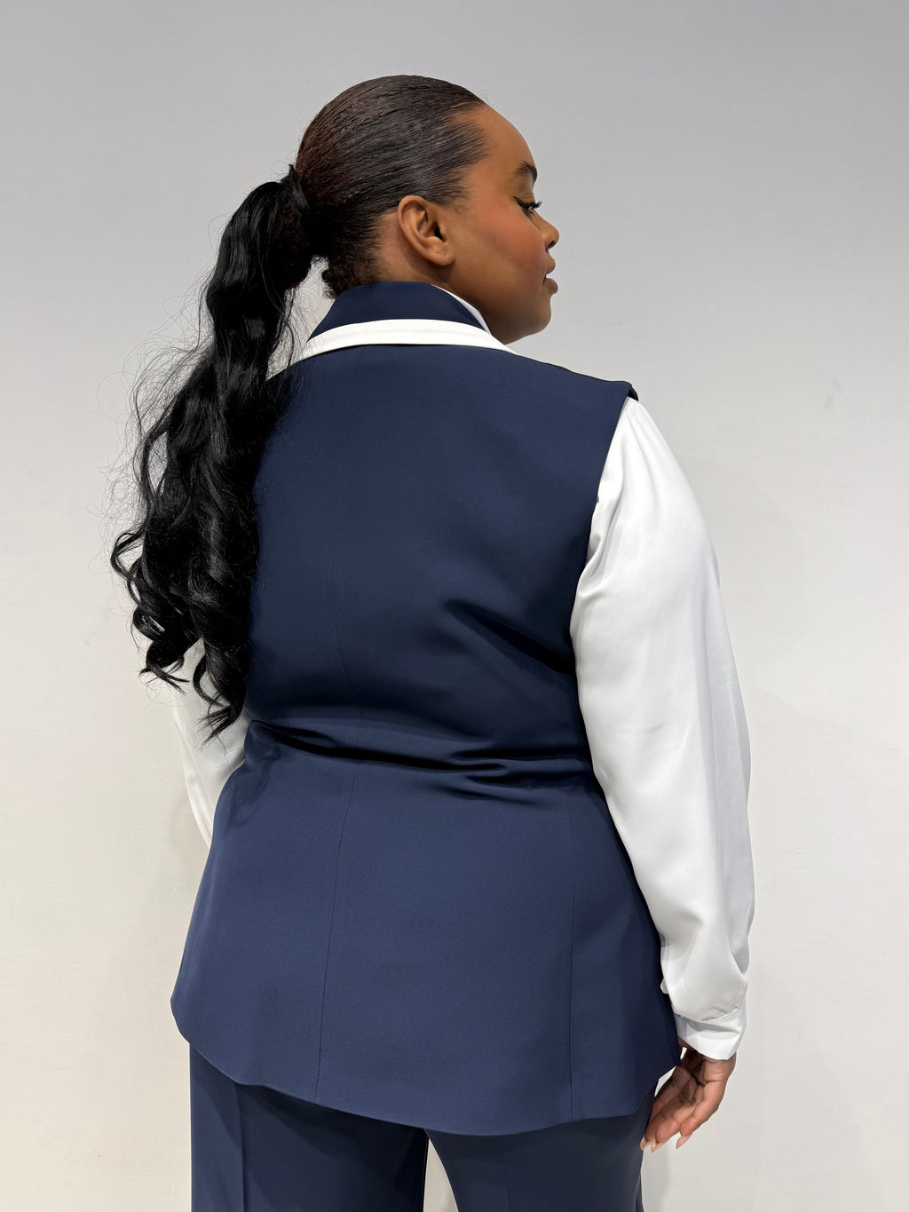 Tailleur Gilet Blu