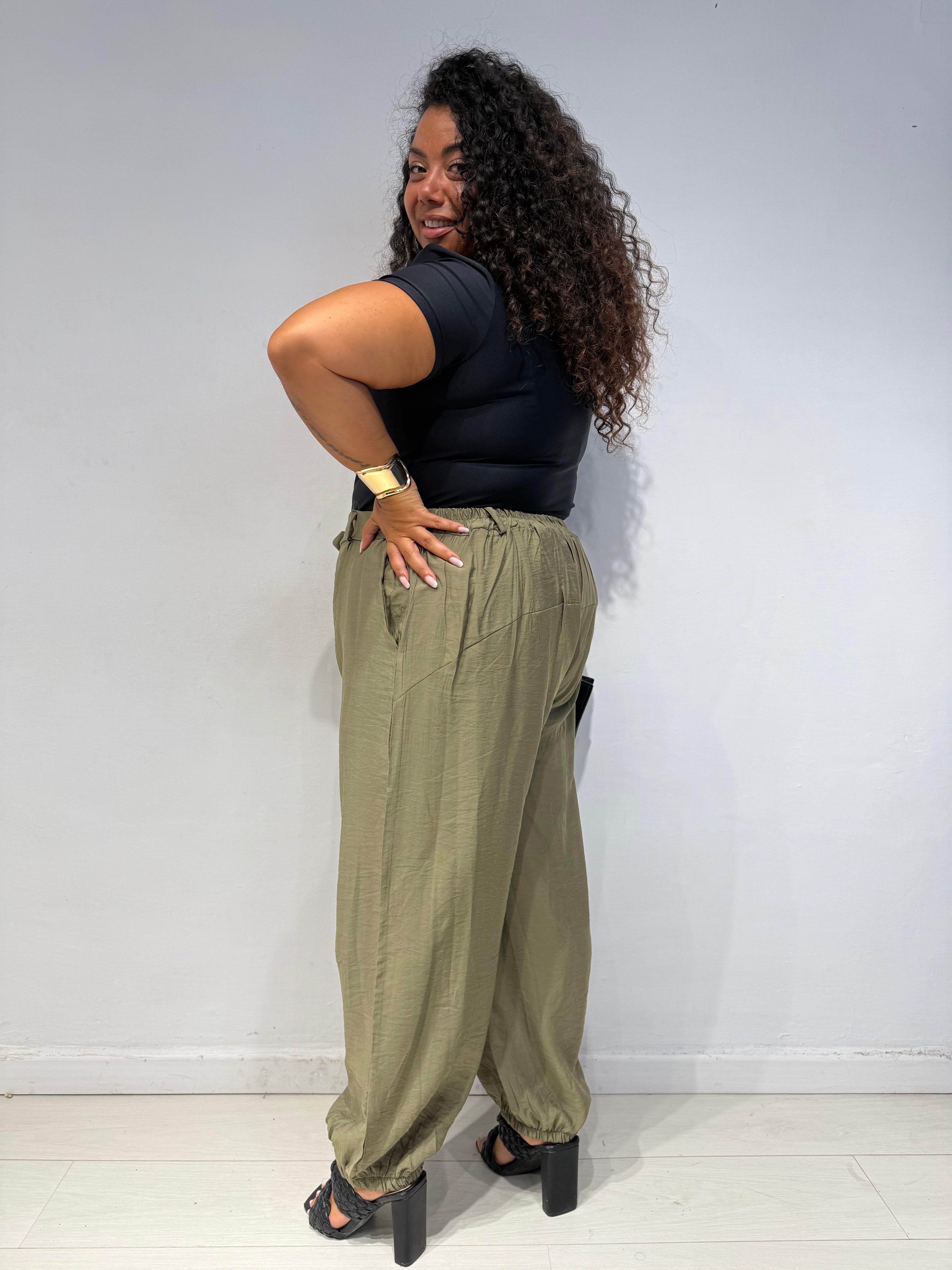 Pantaloni Jessica Verde