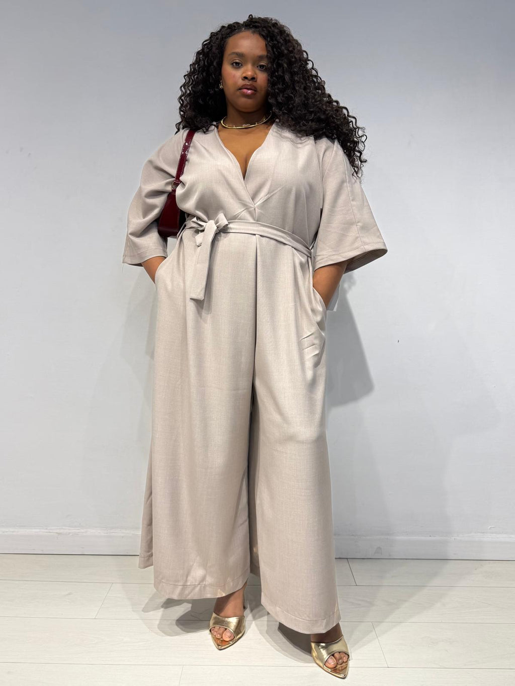 Tuta Giselle Beige