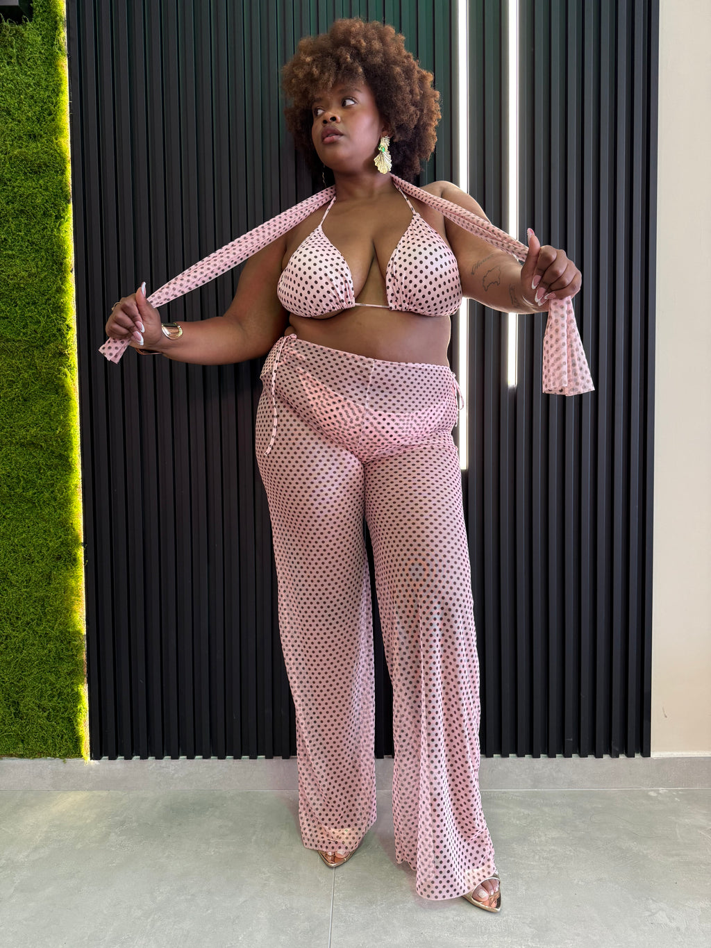 Set pois Rosa