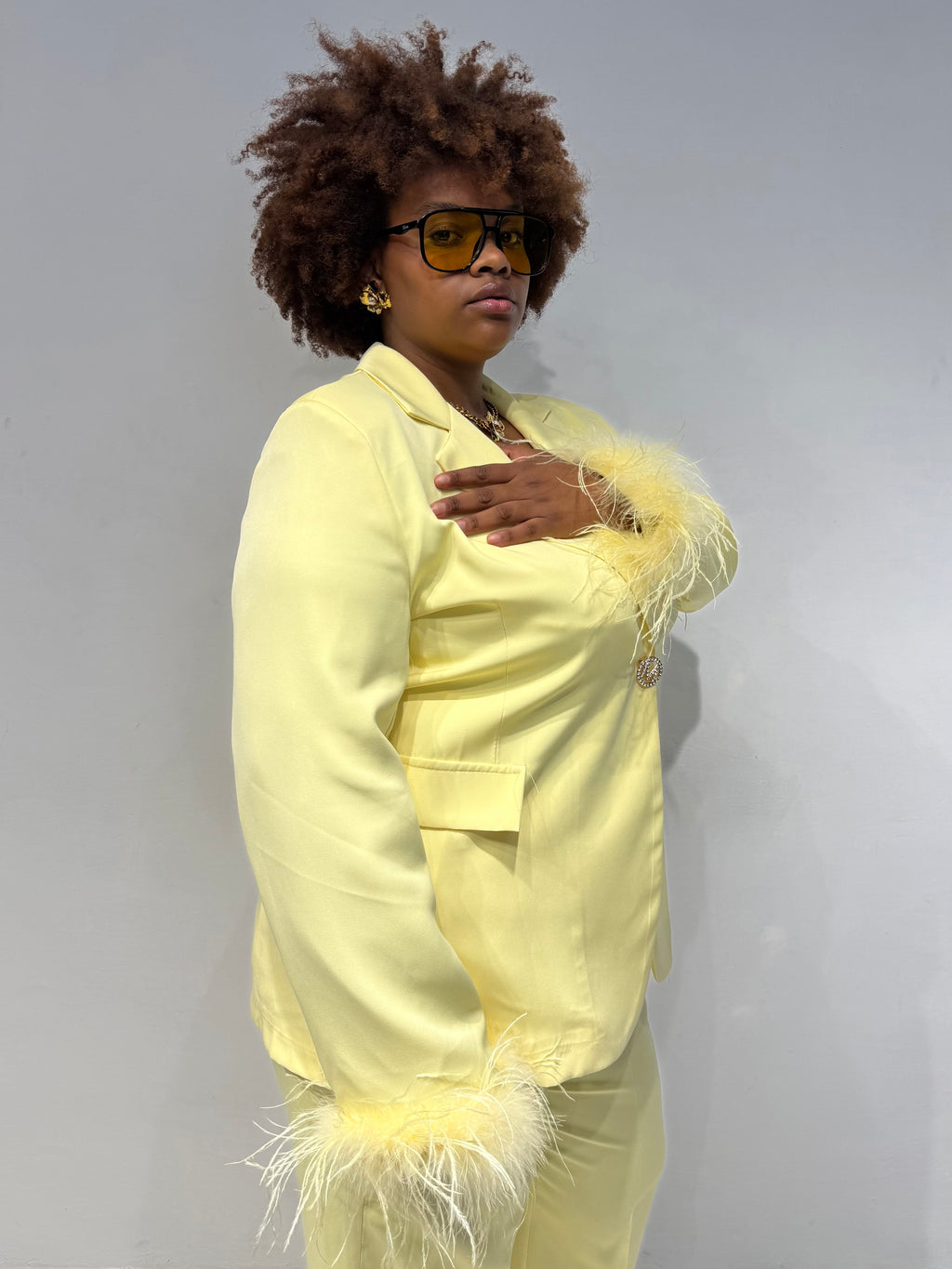 Tailleur Jessy Giallo