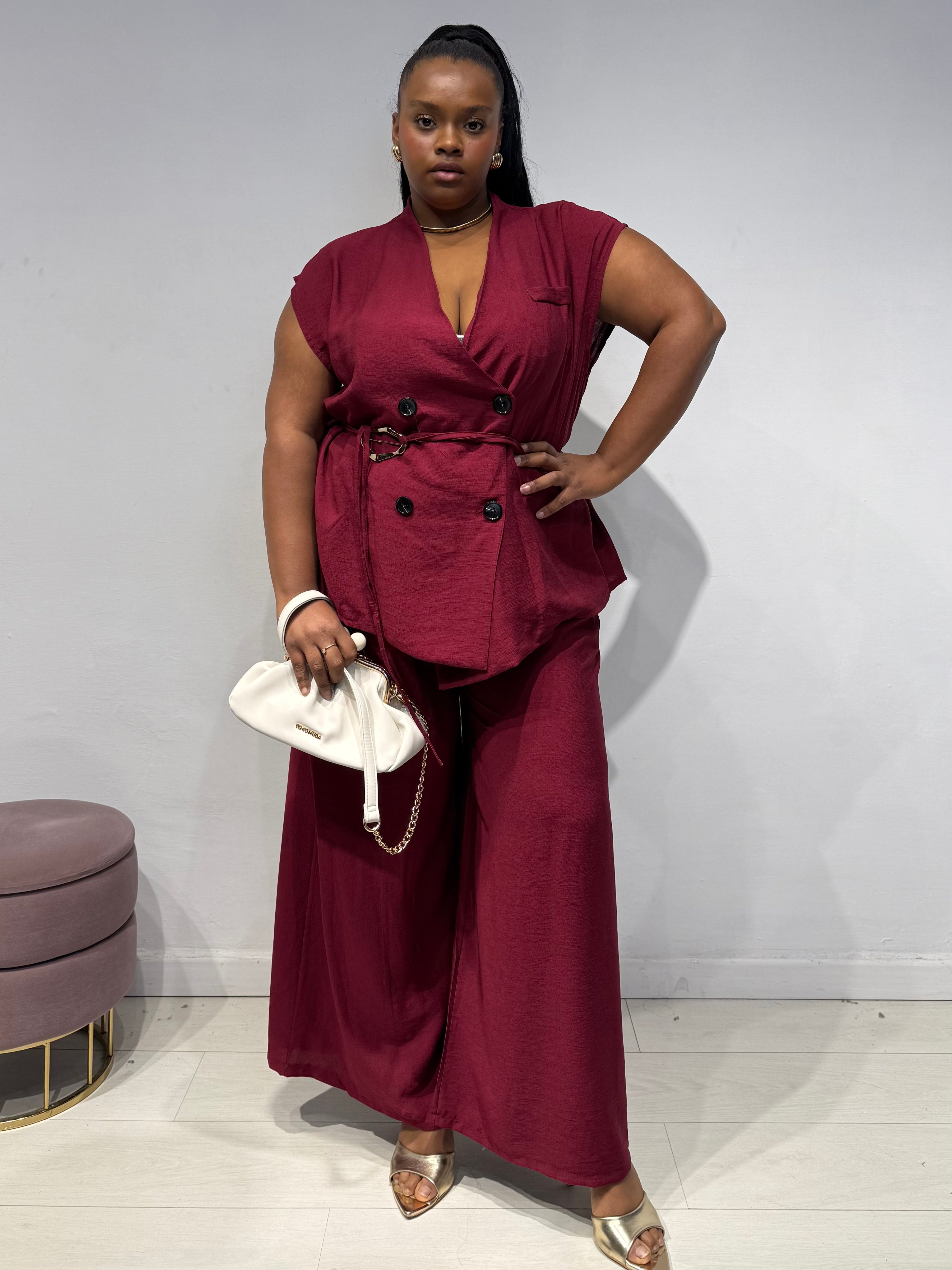 Coordinato Diletta Bordeaux