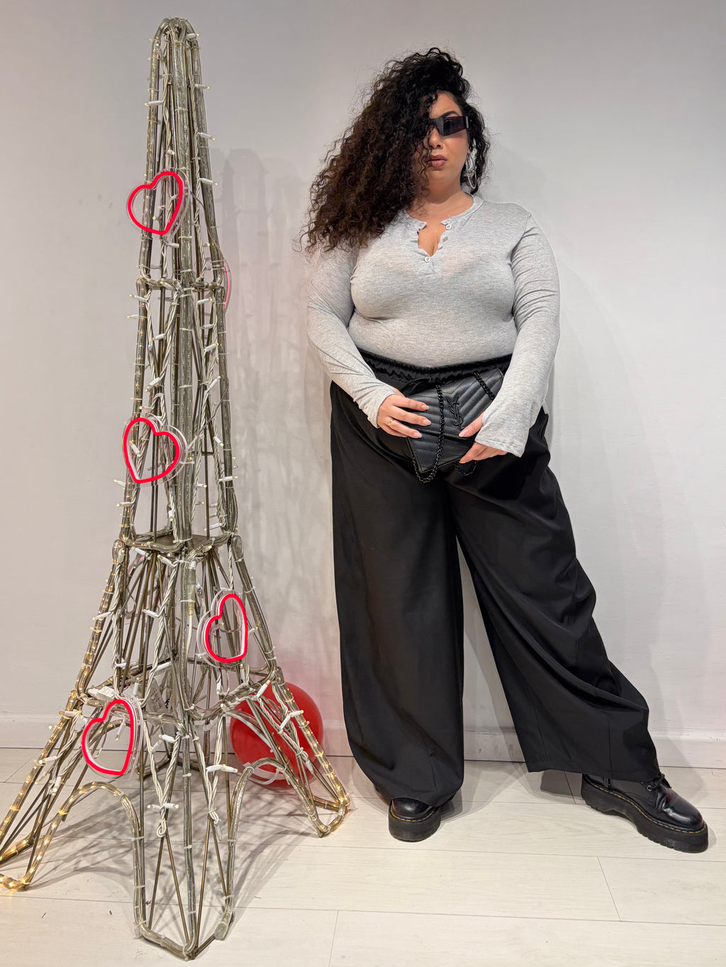 Pantaloni Balloon Neri