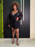 Coordinato Lurex Nero