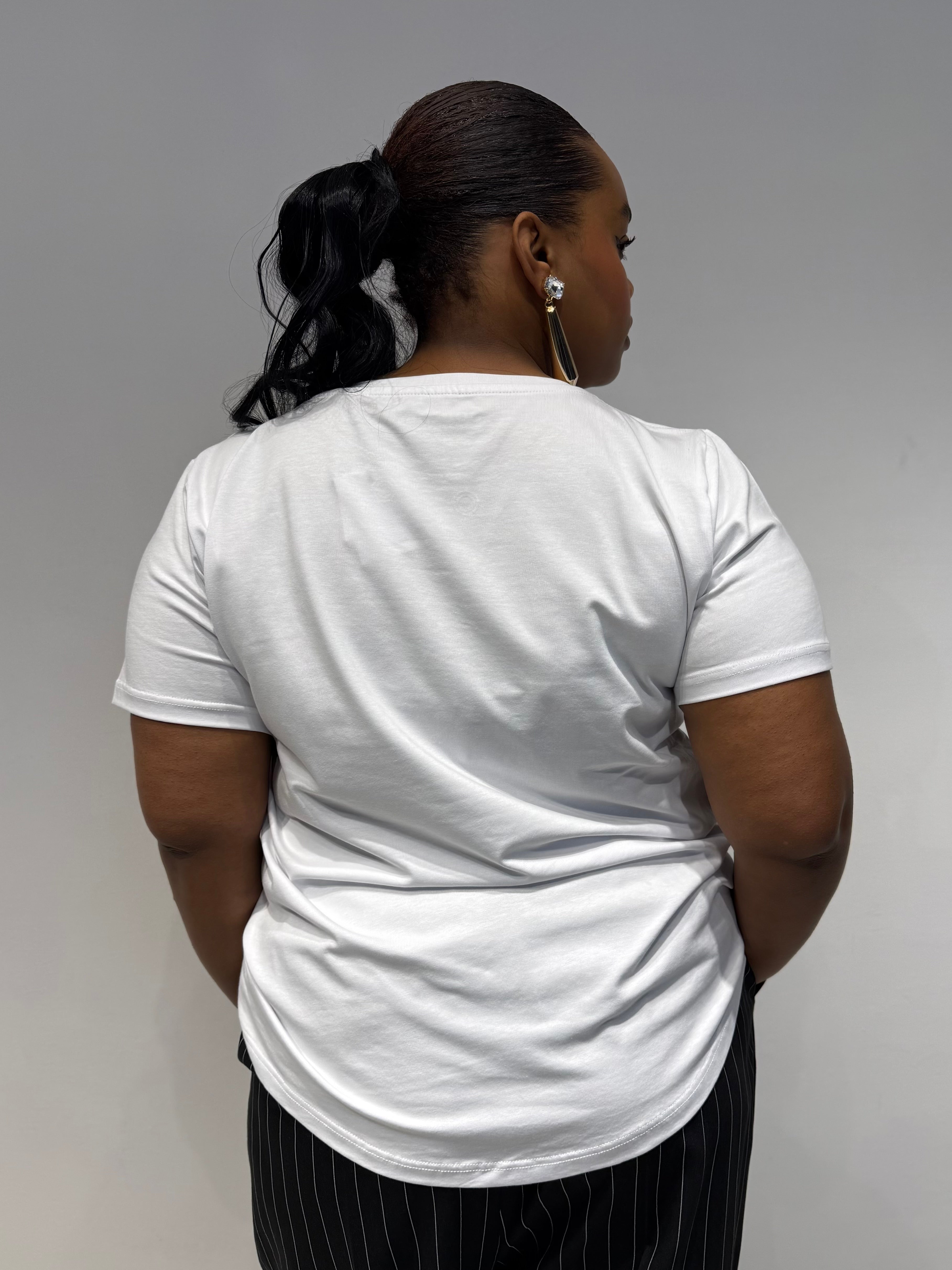 T-Shirt College Bianca