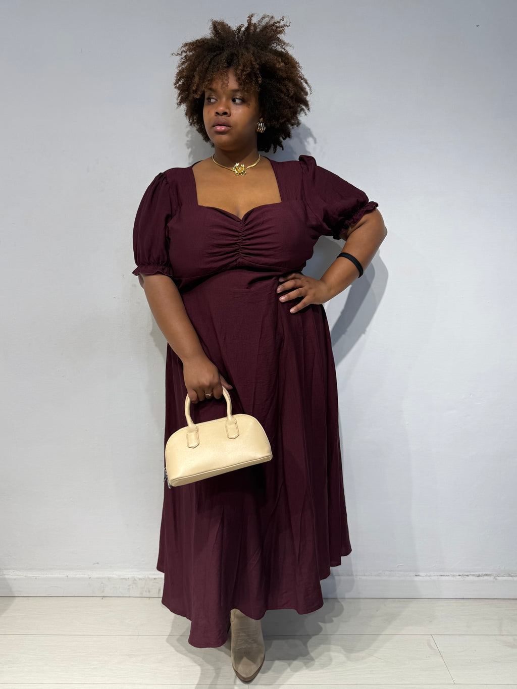 Abito Giordana Bordeaux