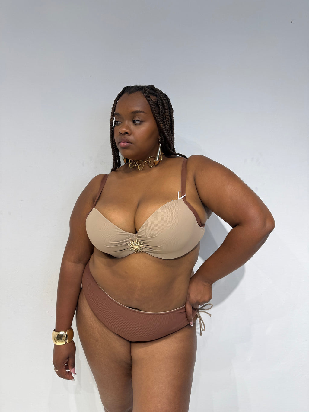 Bikini Sun Nude/Marrone