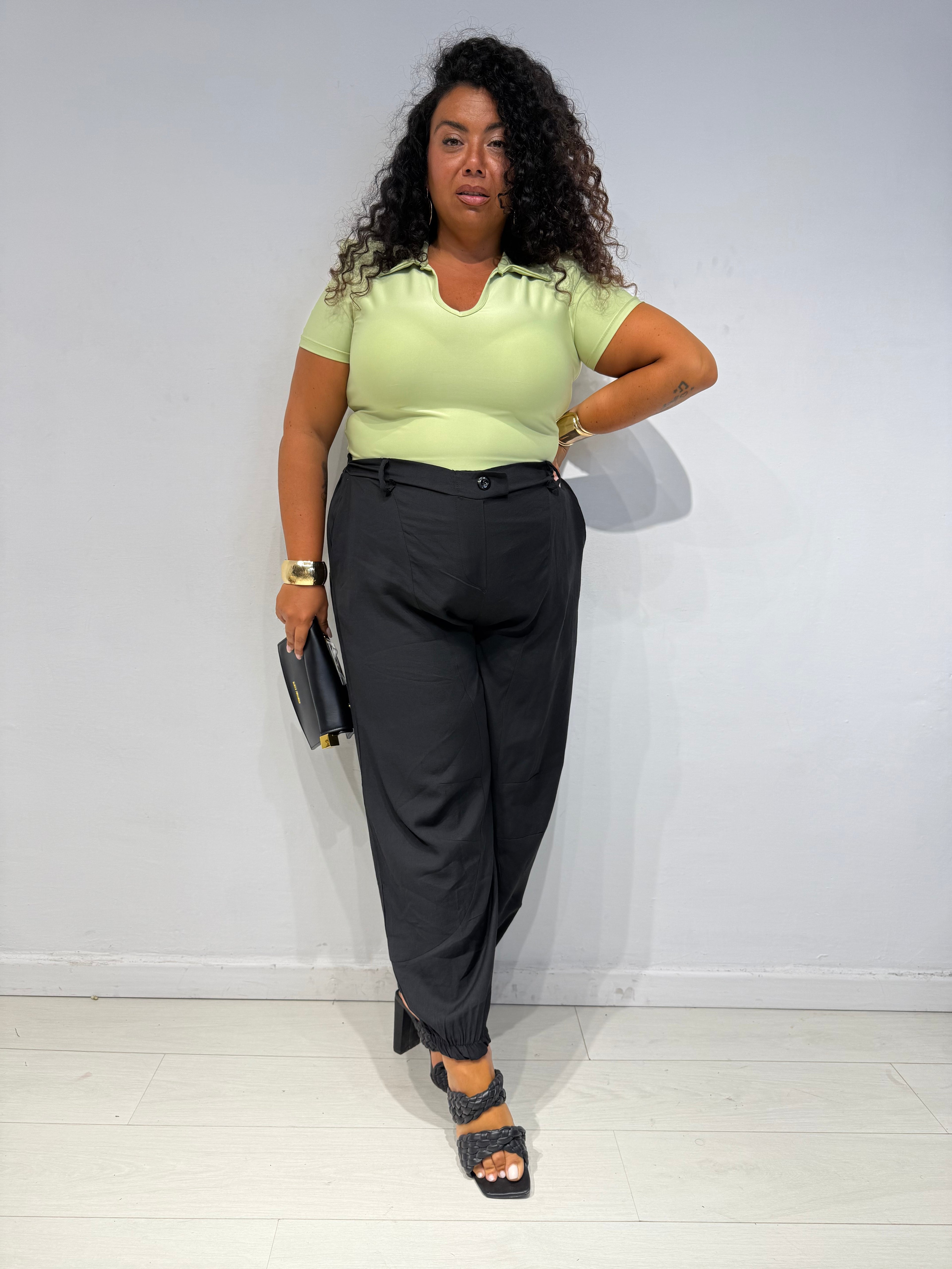 Pantaloni Jessica Nero