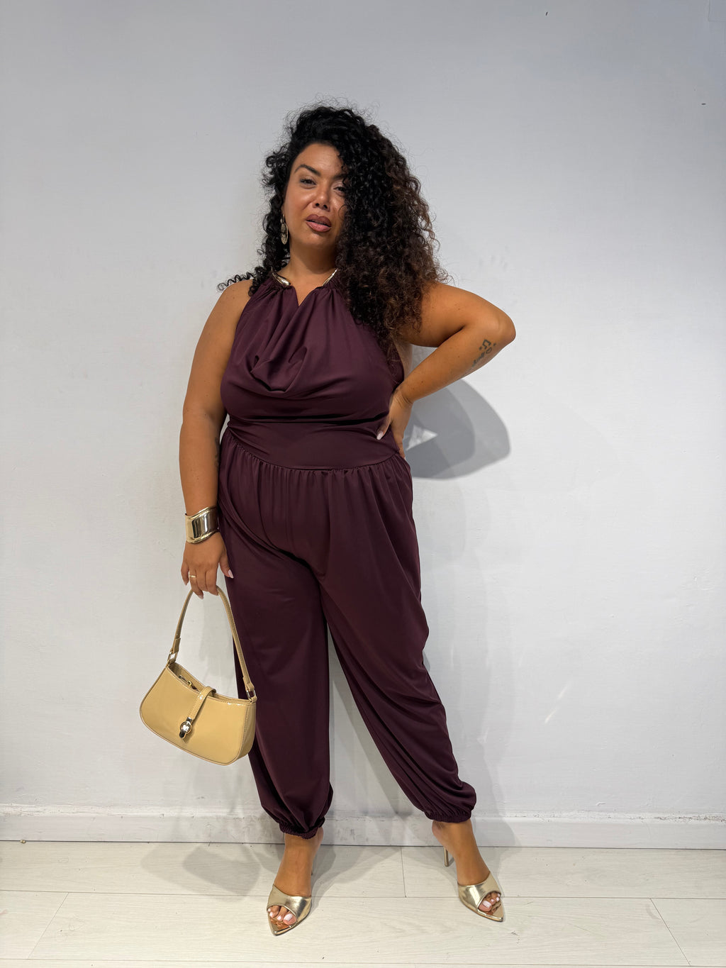 Tuta Lena Bordeaux
