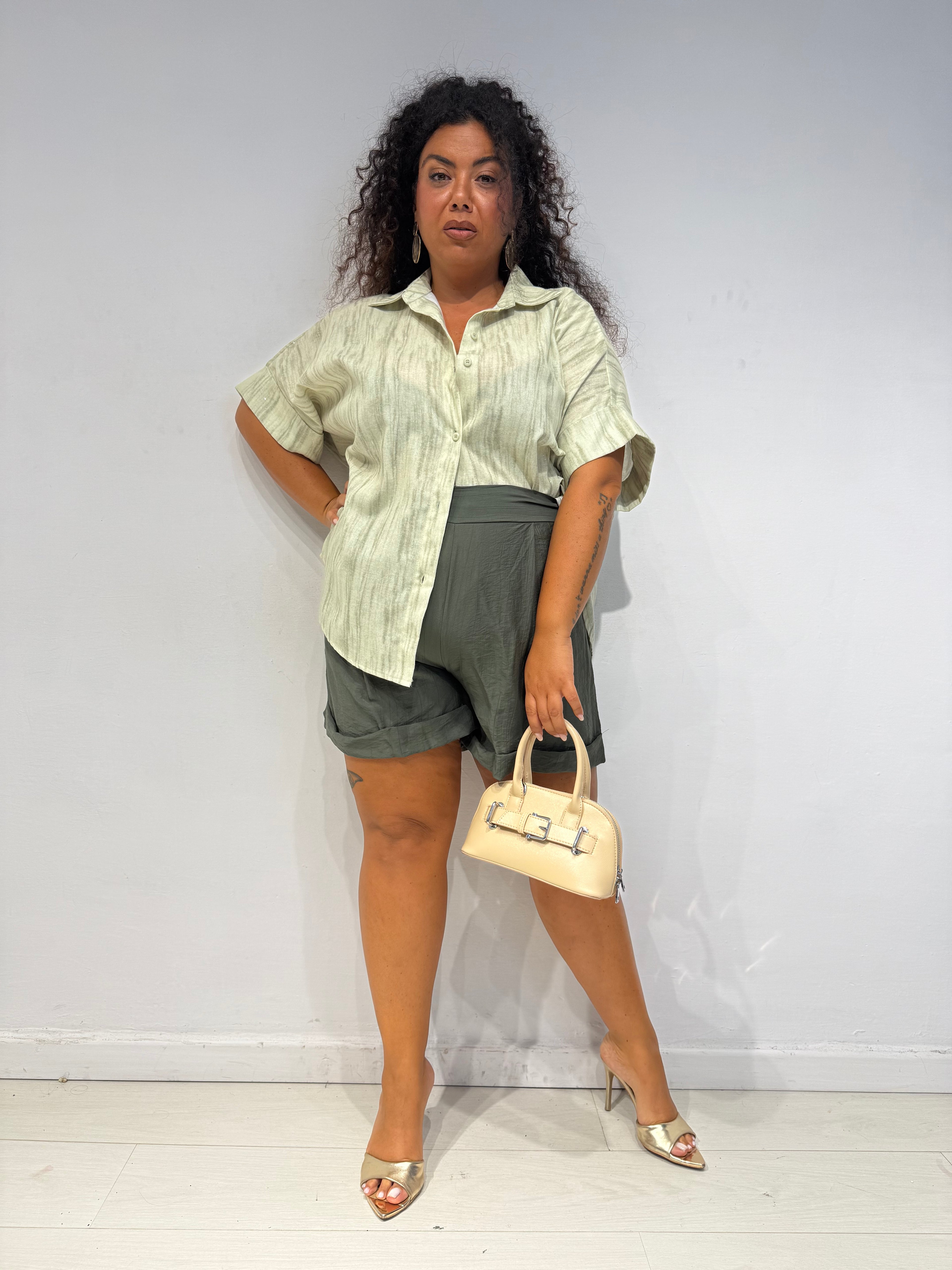 Shorts Paola Verde