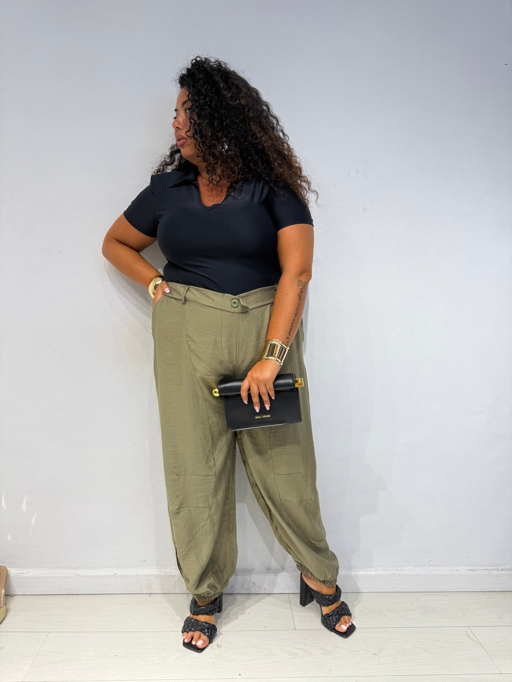 Pantaloni Jessica Verde