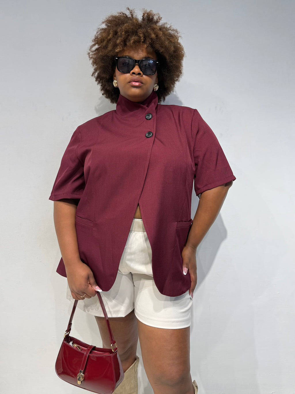 Giacca Gloria Bordeaux