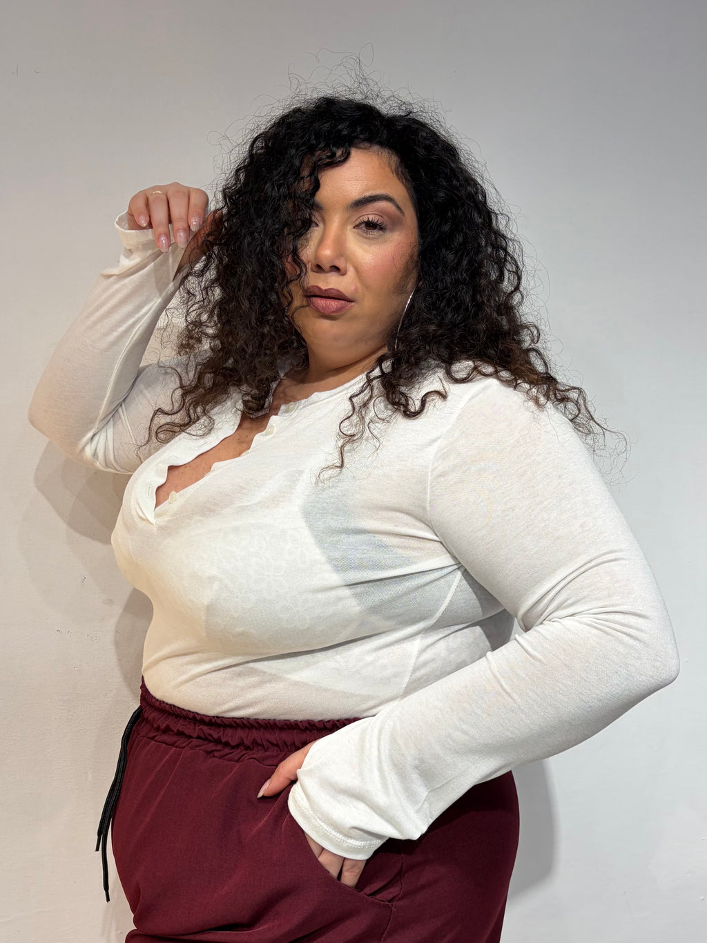 Maglia Serafina Bianca