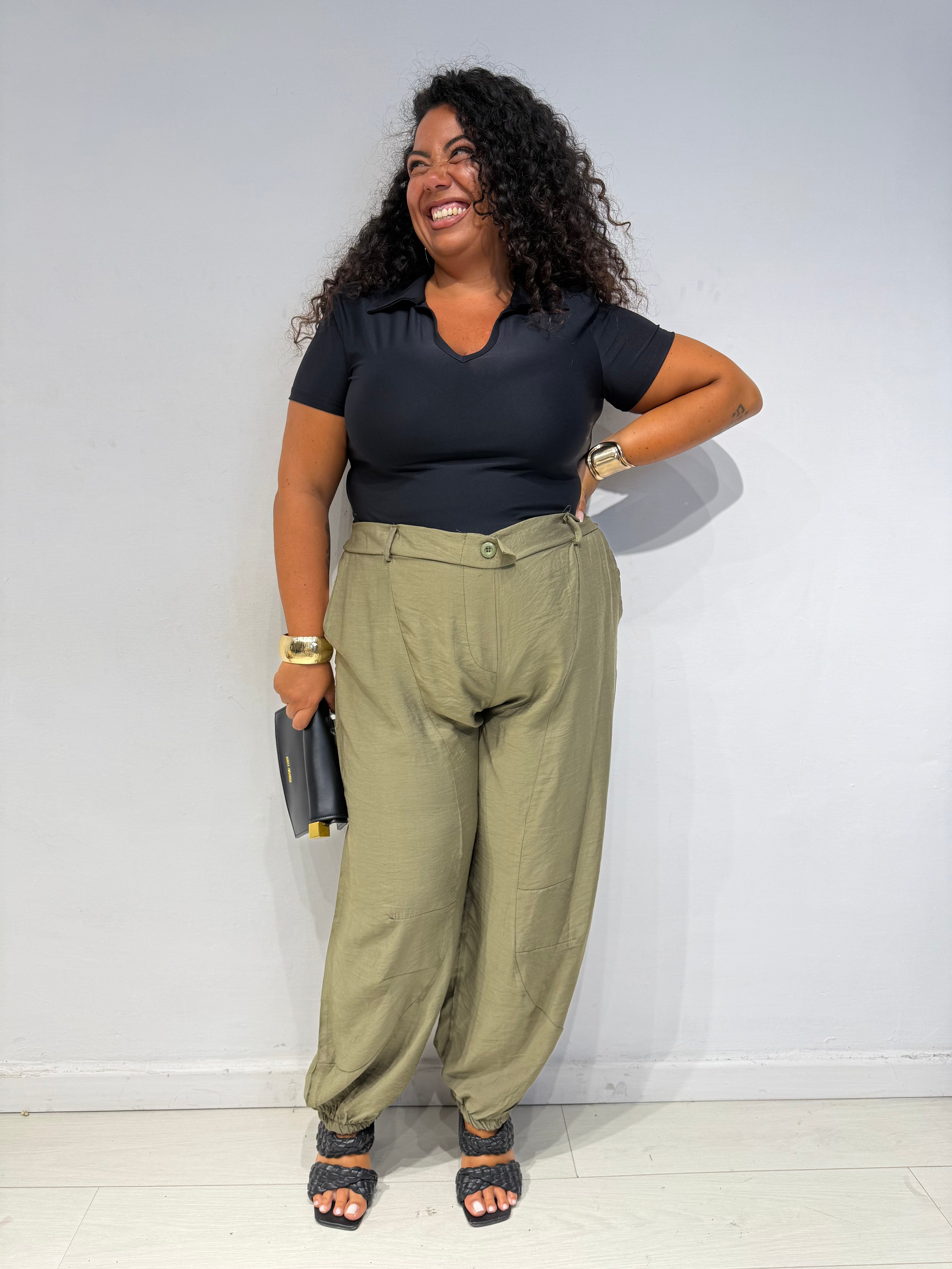 Pantaloni Jessica Verde