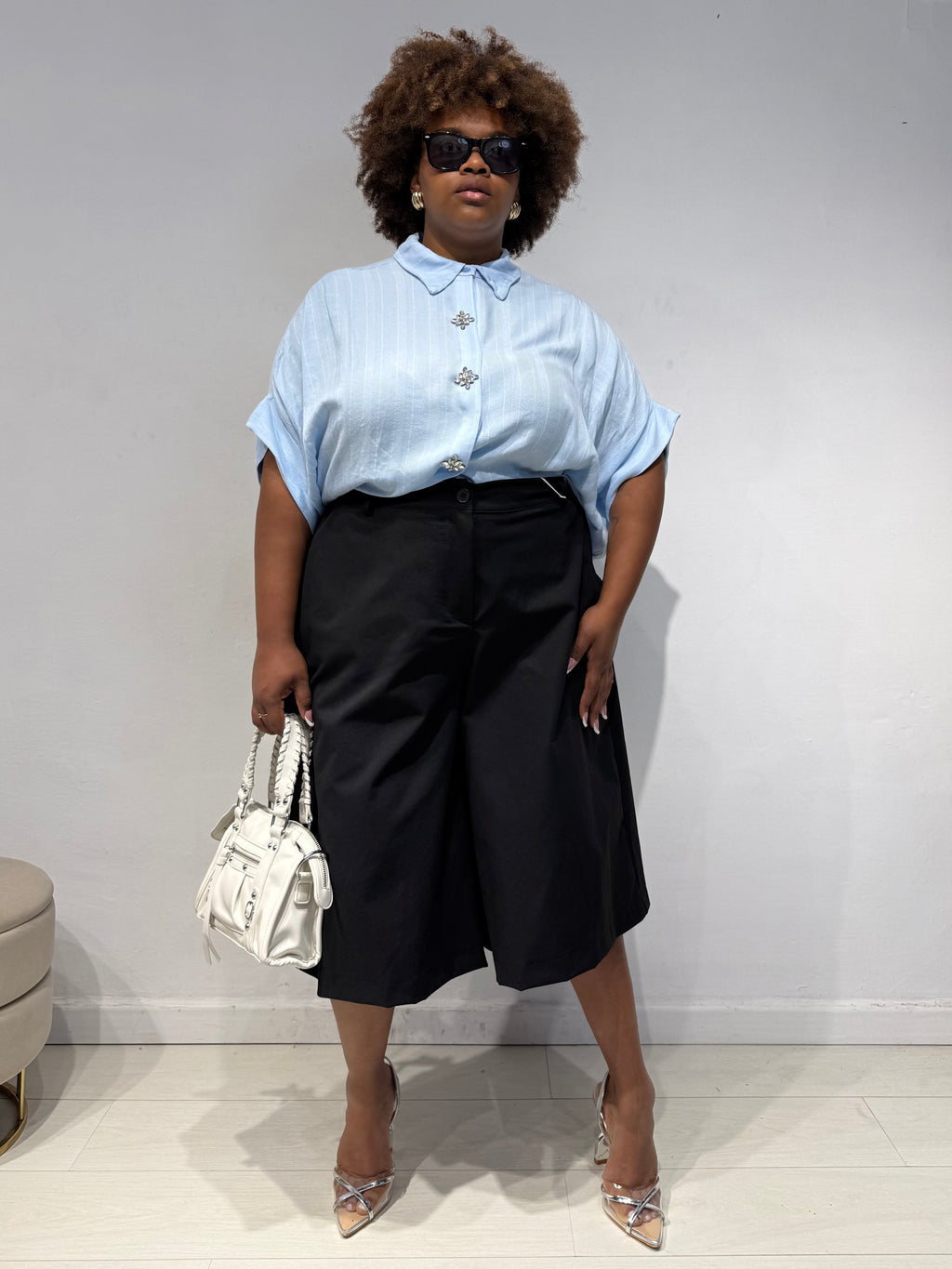 Camicia Gioiello Celeste