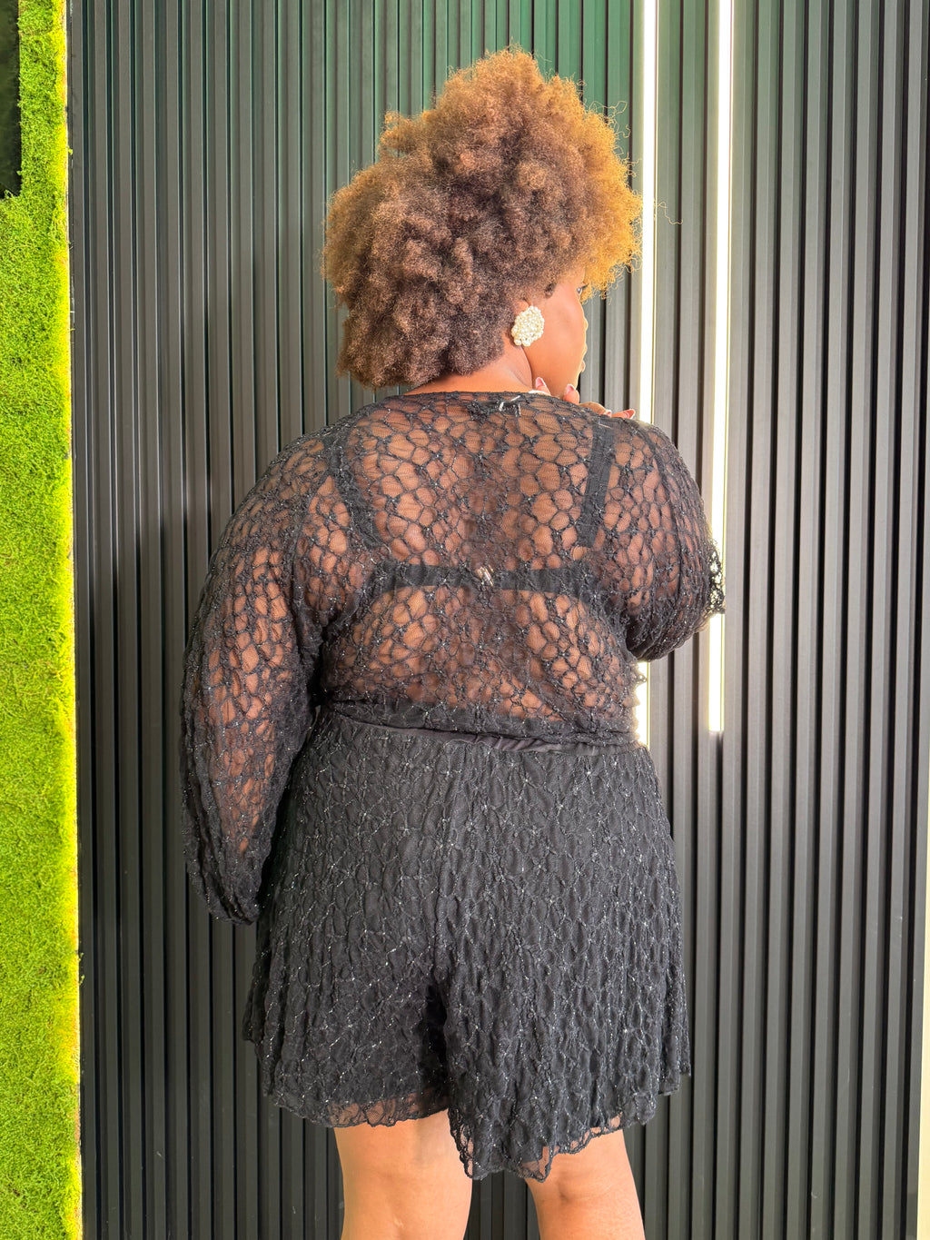 Coordinato Lurex Nero