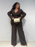 Coordinato Times Square Marrone