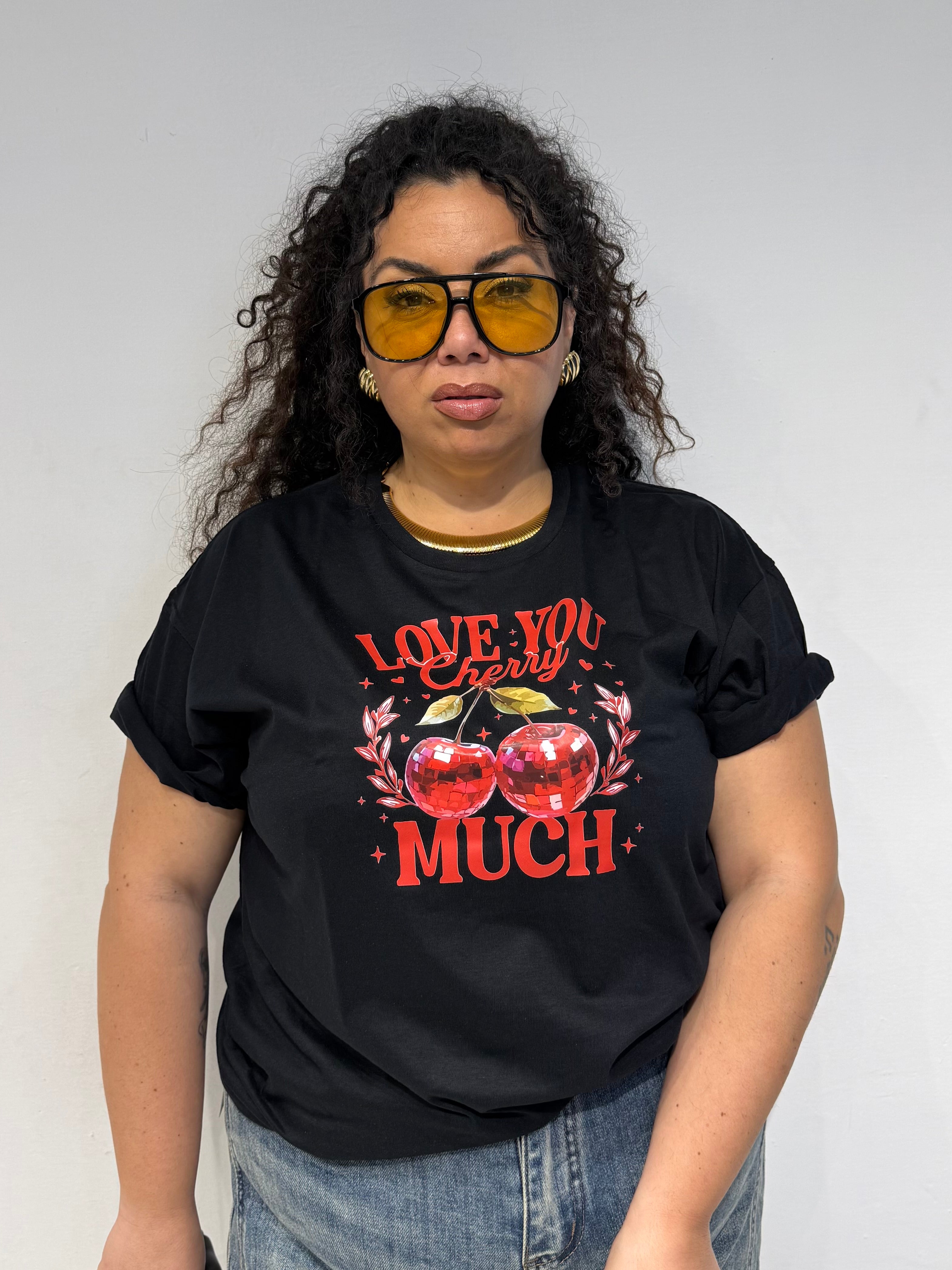 T-shirt Cherry Nera