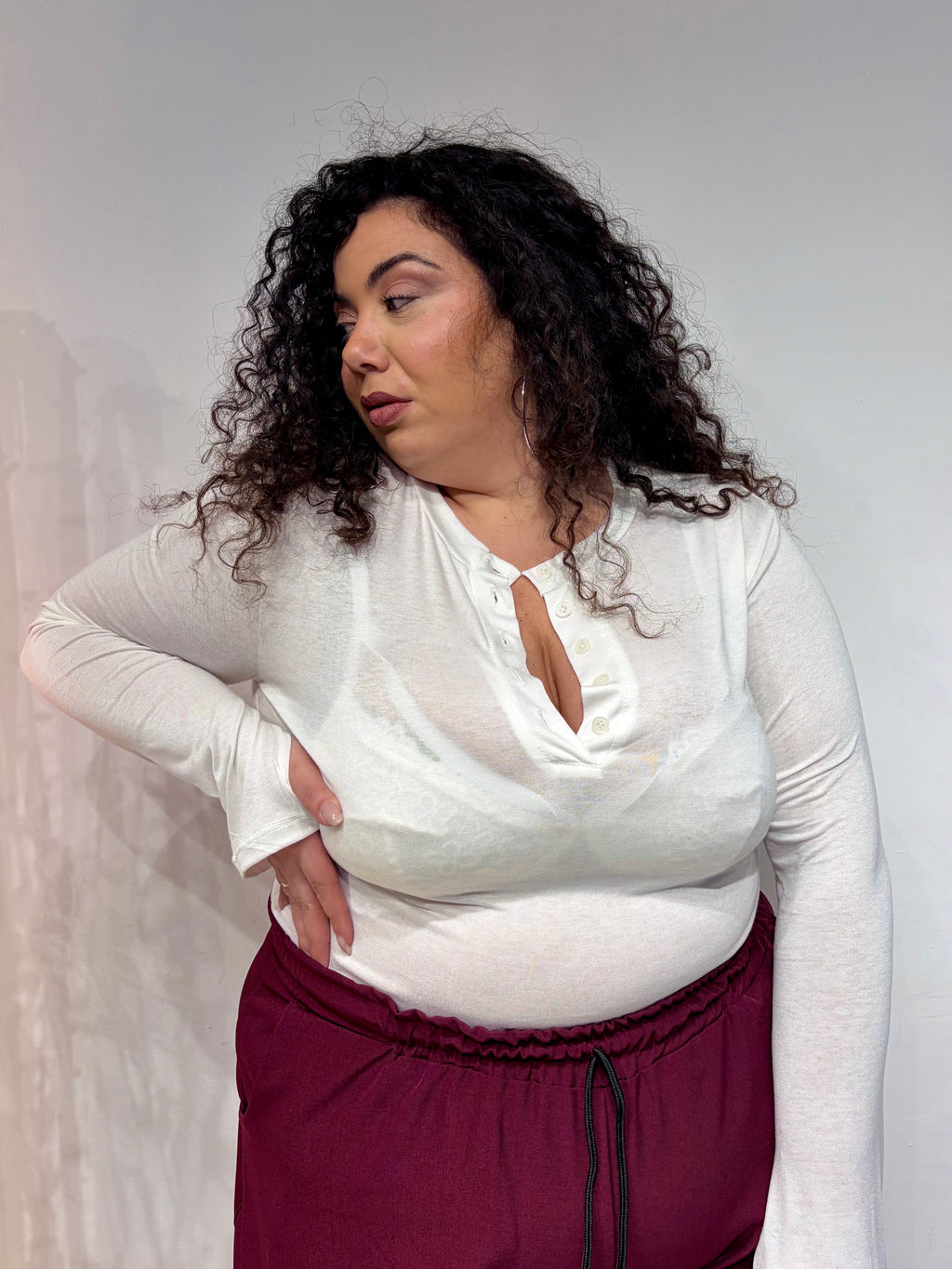 Maglia Serafina Bianca