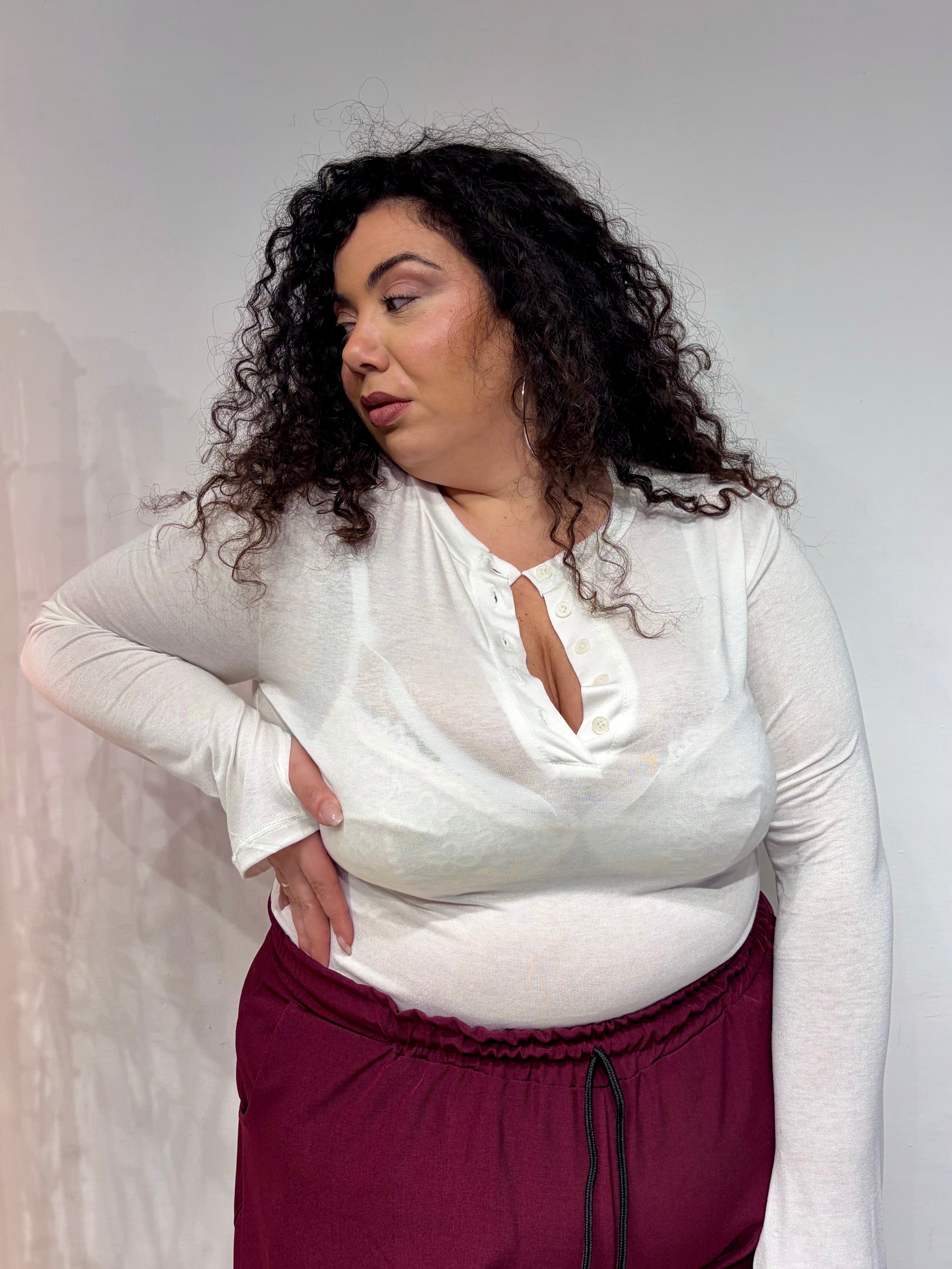 Maglia Serafina Bianca