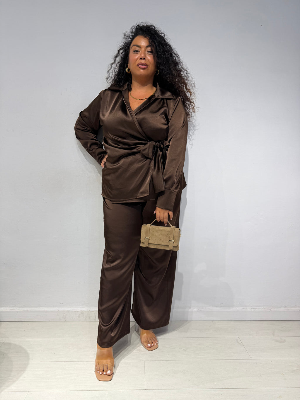 Coordinato Satin Testa di Moro