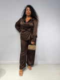 Coordinato Satin Testa di Moro