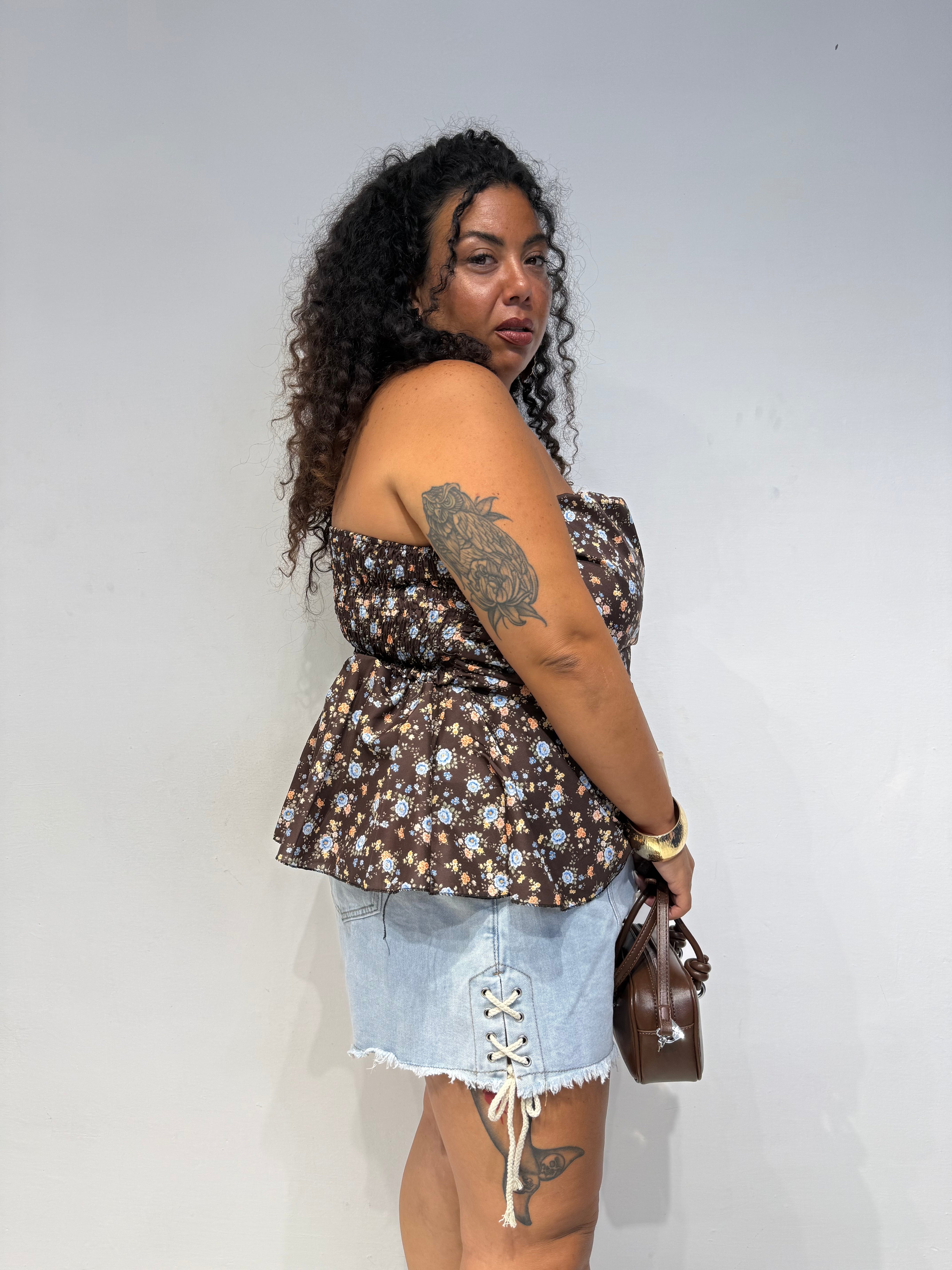 Top Zazzy Brown