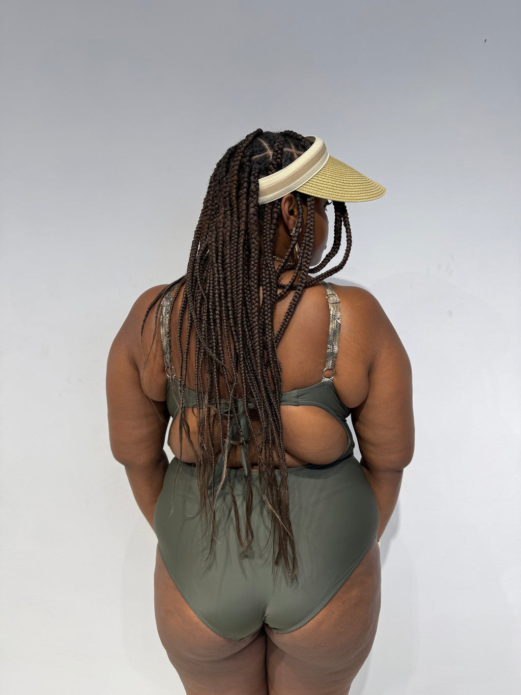 Monokini Piton Verde Militare