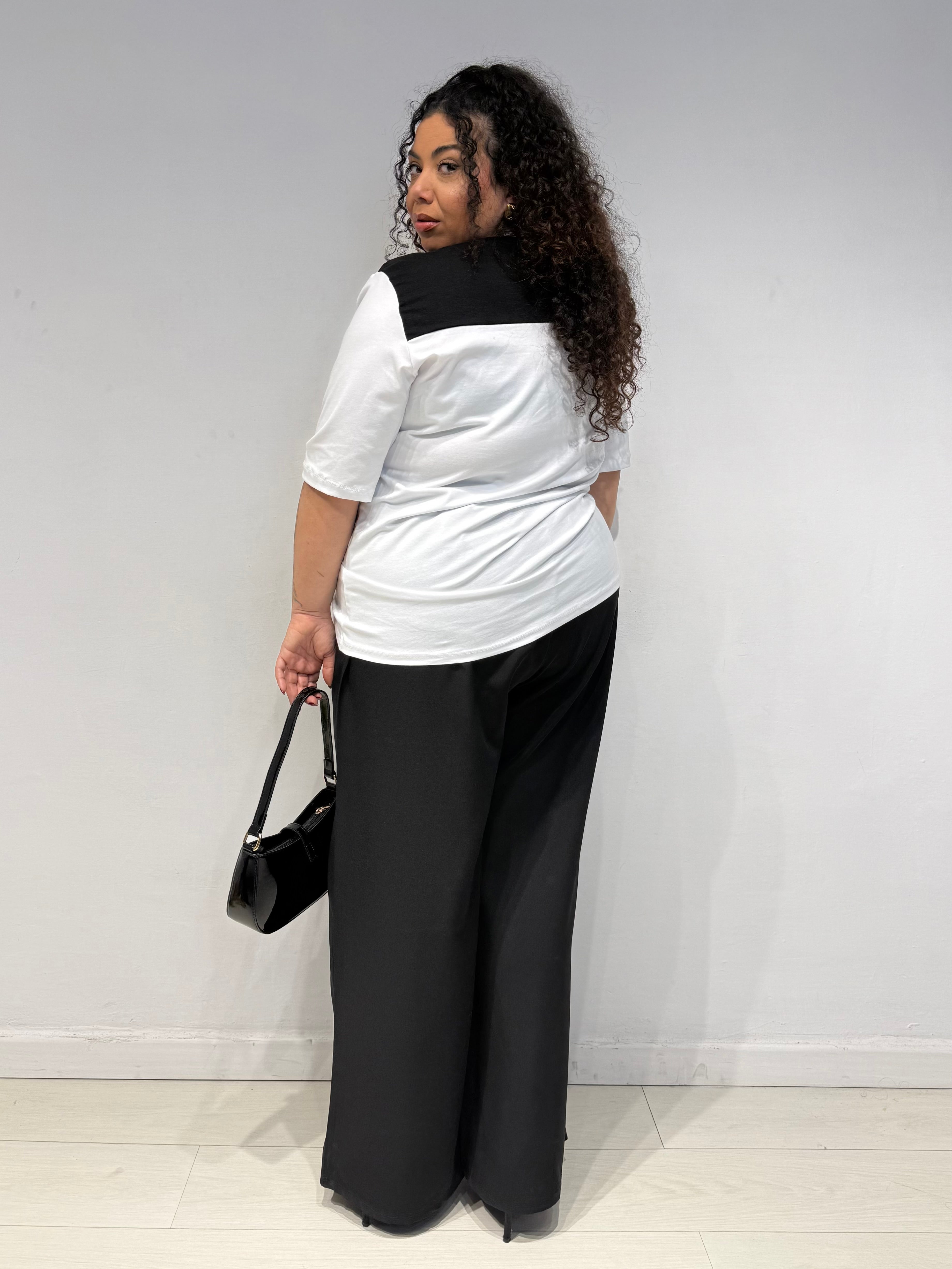 Pantaloni Comfy Nero