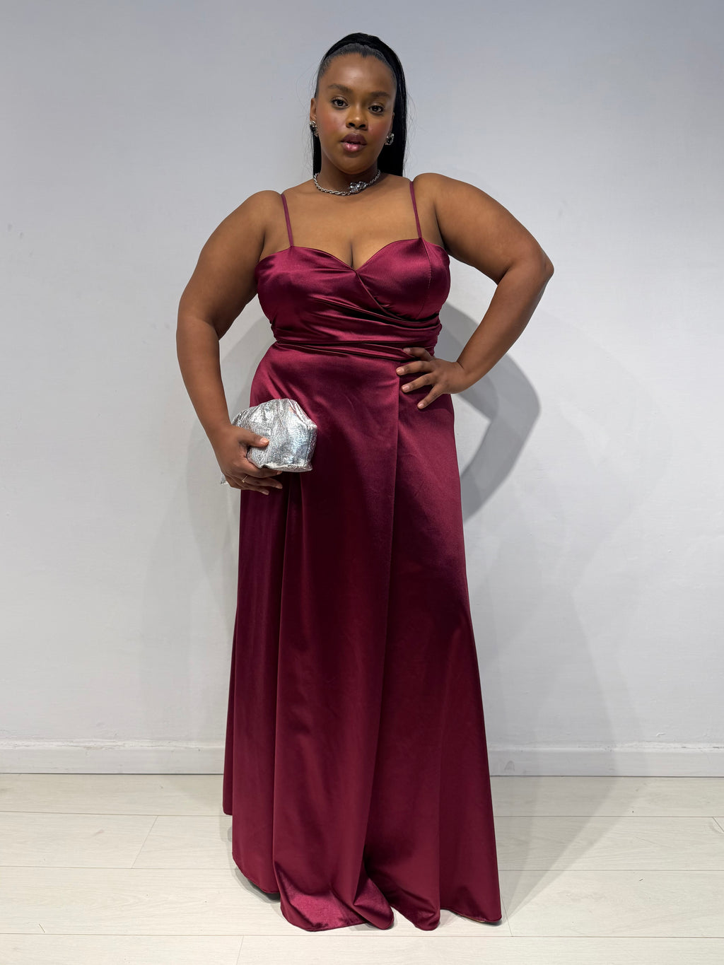 Abito Janet Bordeaux