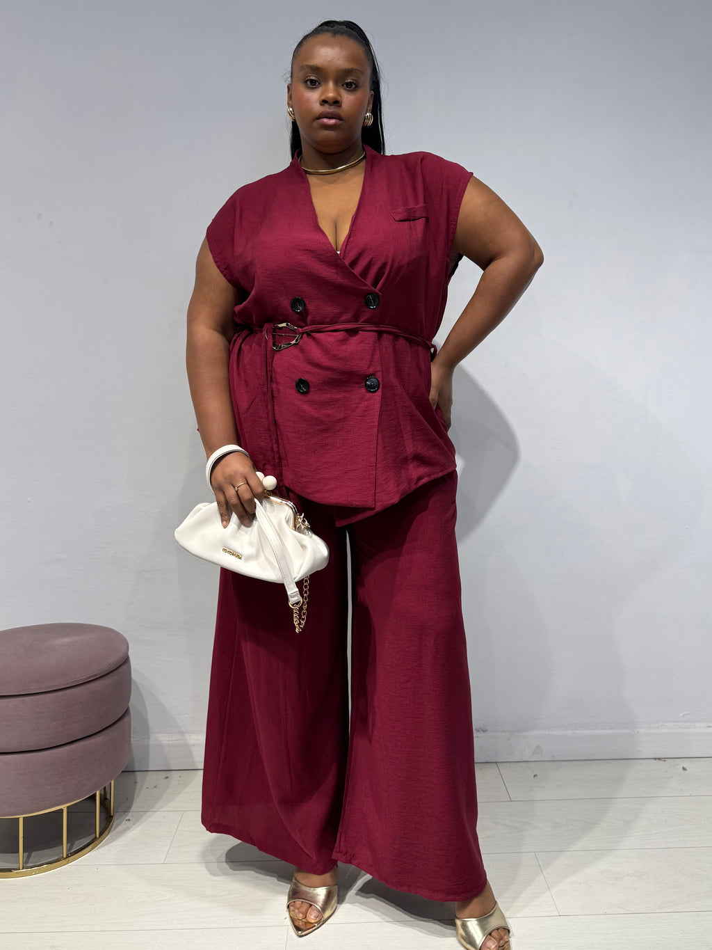 Coordinato Diletta Bordeaux
