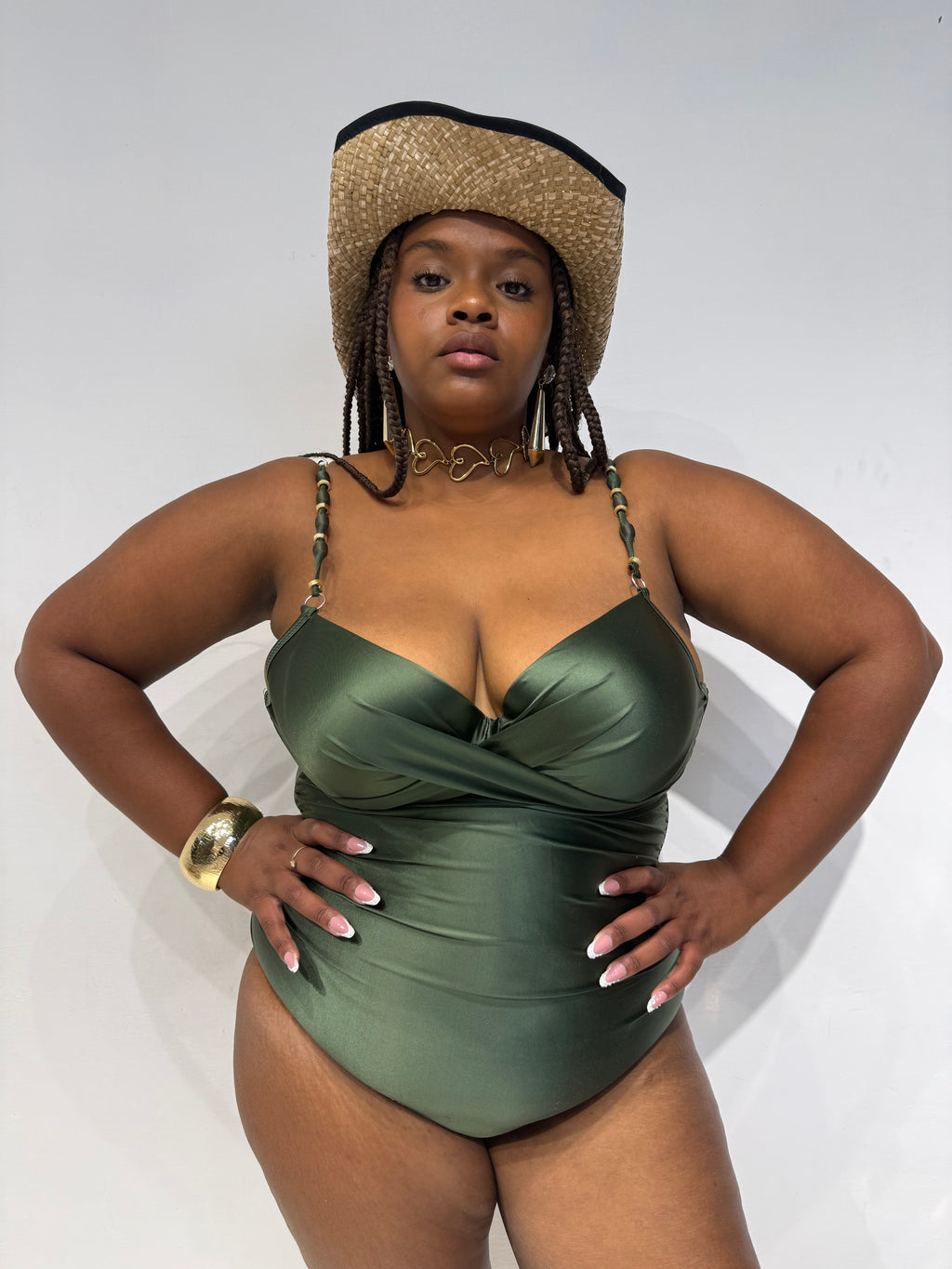 Monokini Ambra  Verde