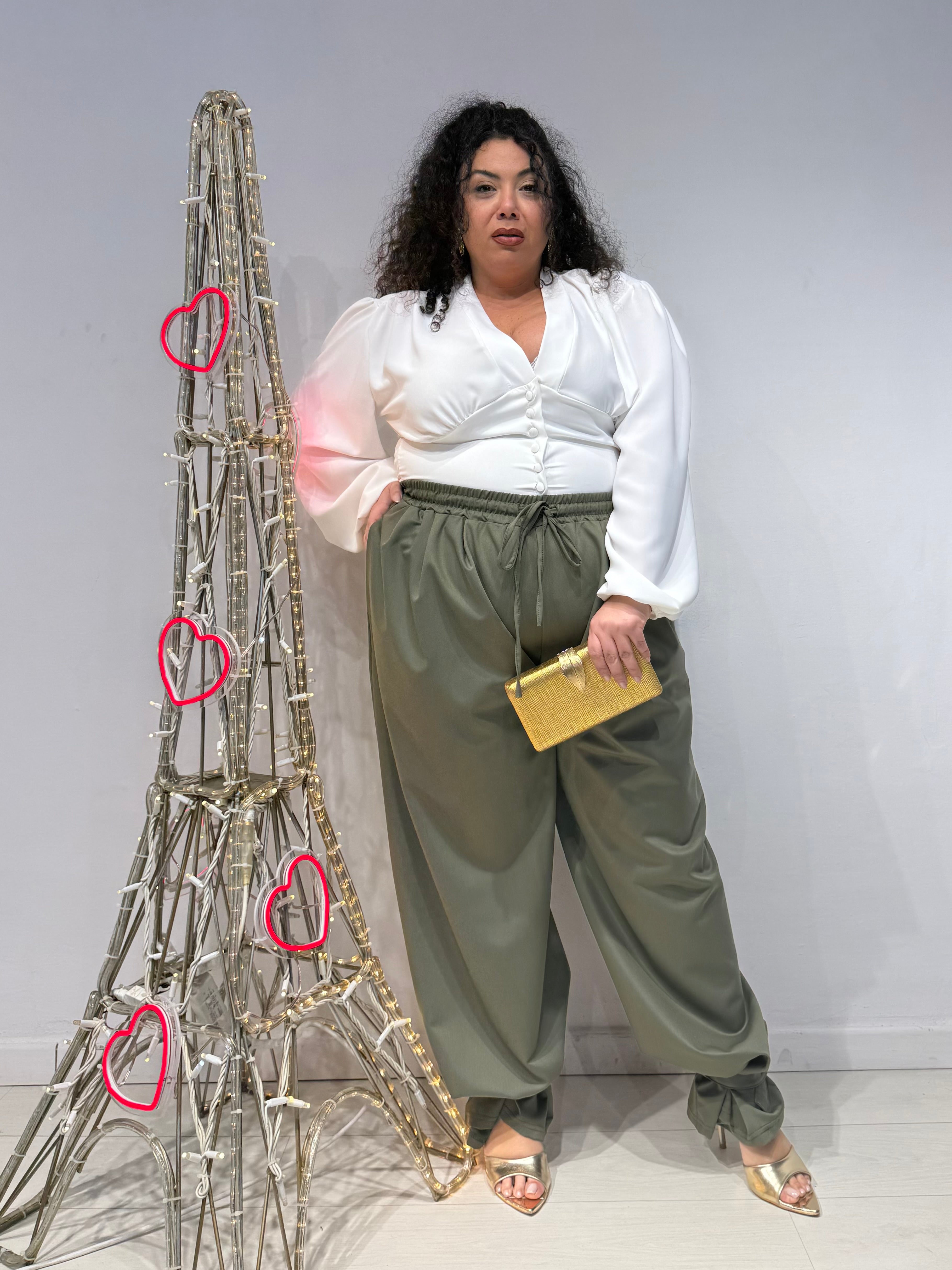 Pantaloni Candy Verdi