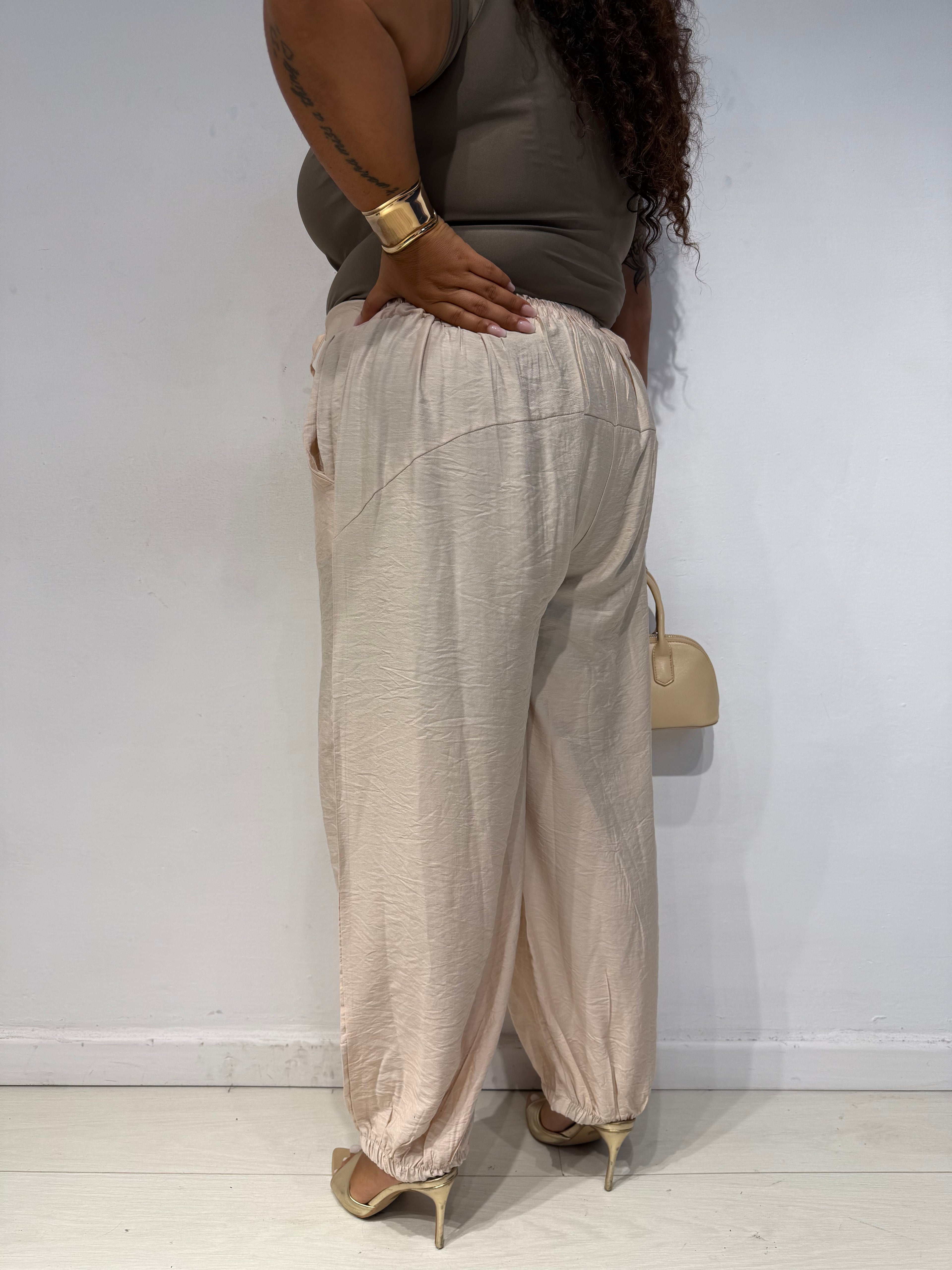 Pantaloni Jessica Beige