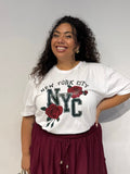 T-shirt City Bianca