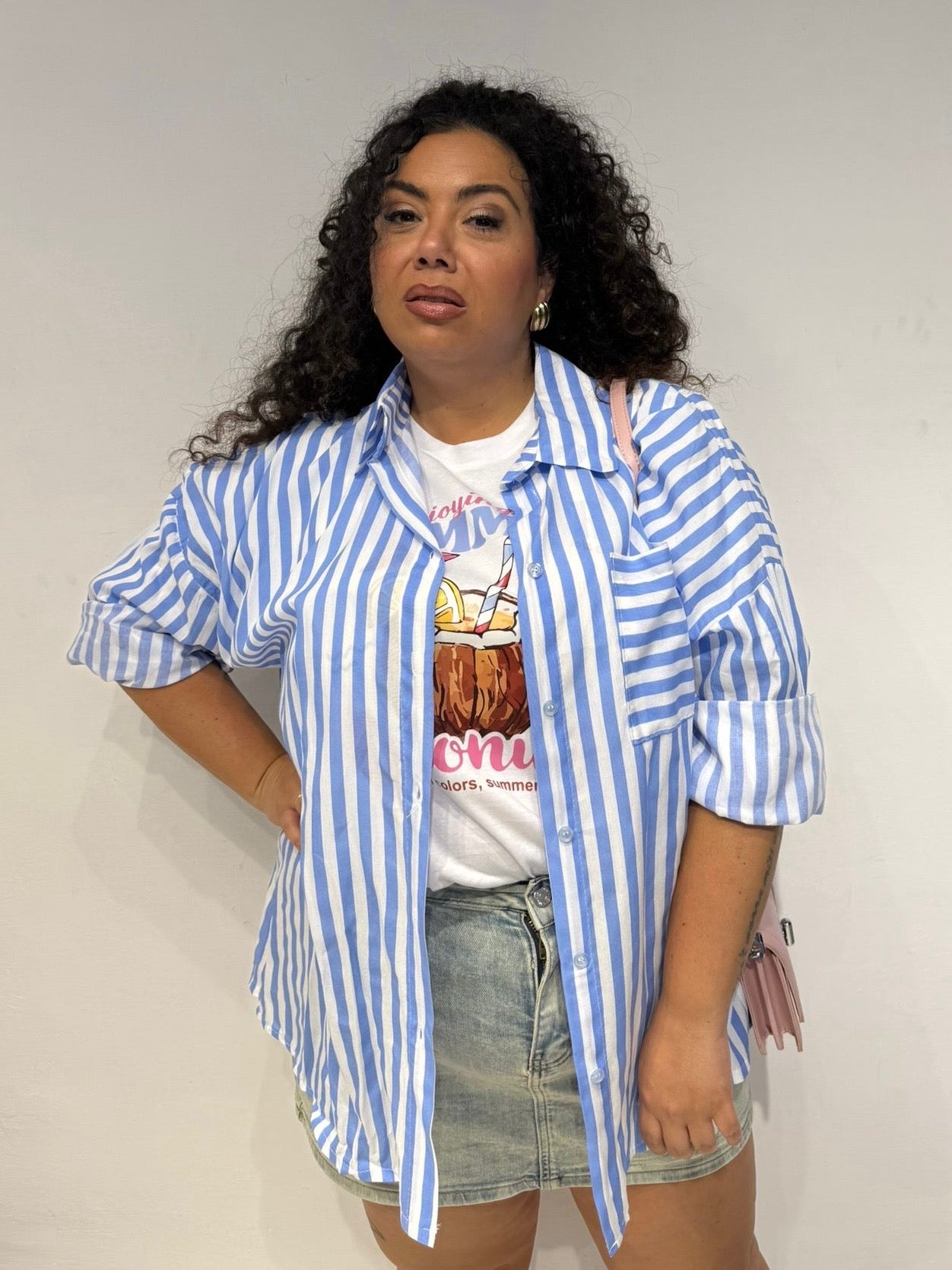 Camicia Bali Celeste