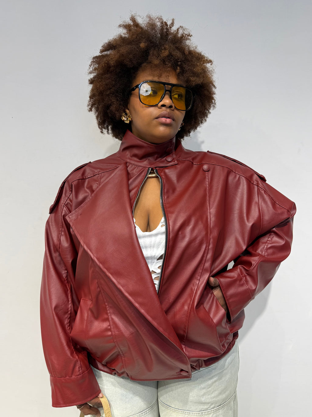 Bomber Melany Bordeaux