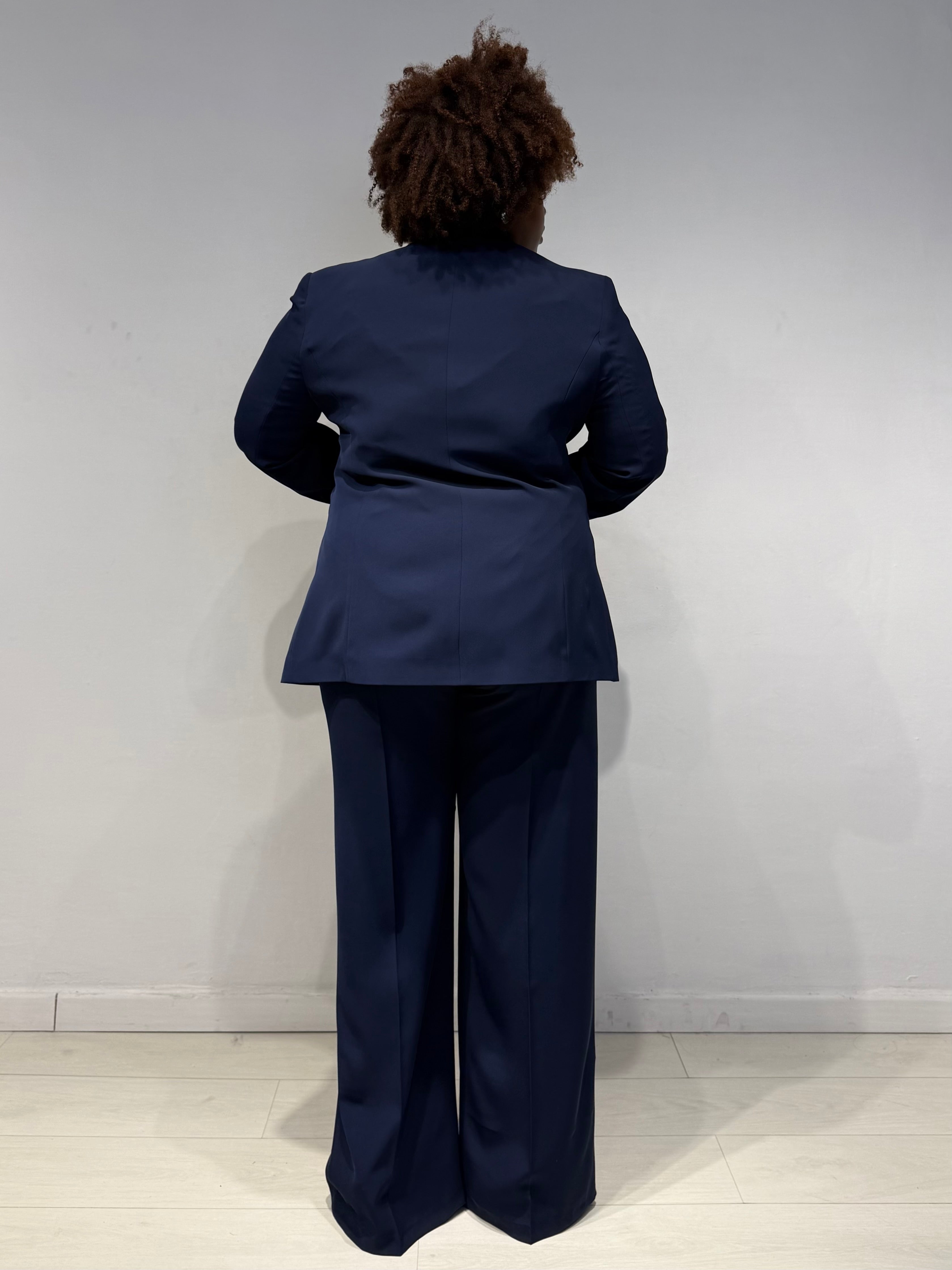 Tailleur Smoking Blu