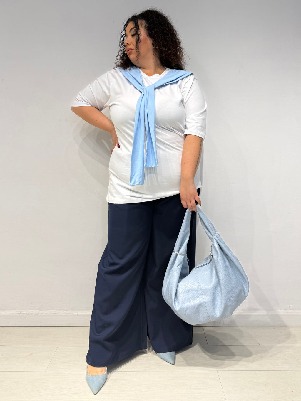 Pantaloni Comfy Blu