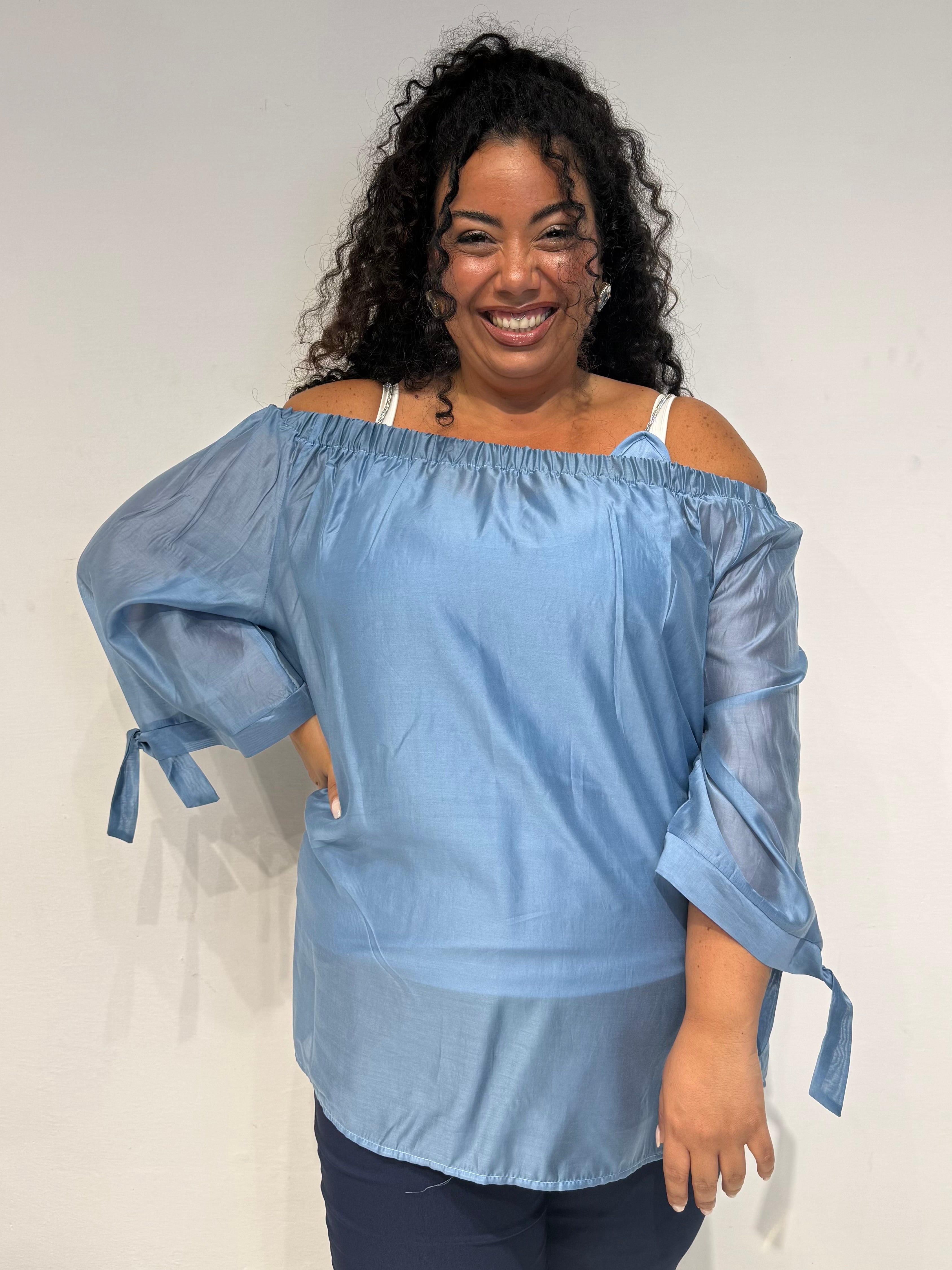 Blusa Aneè Celeste