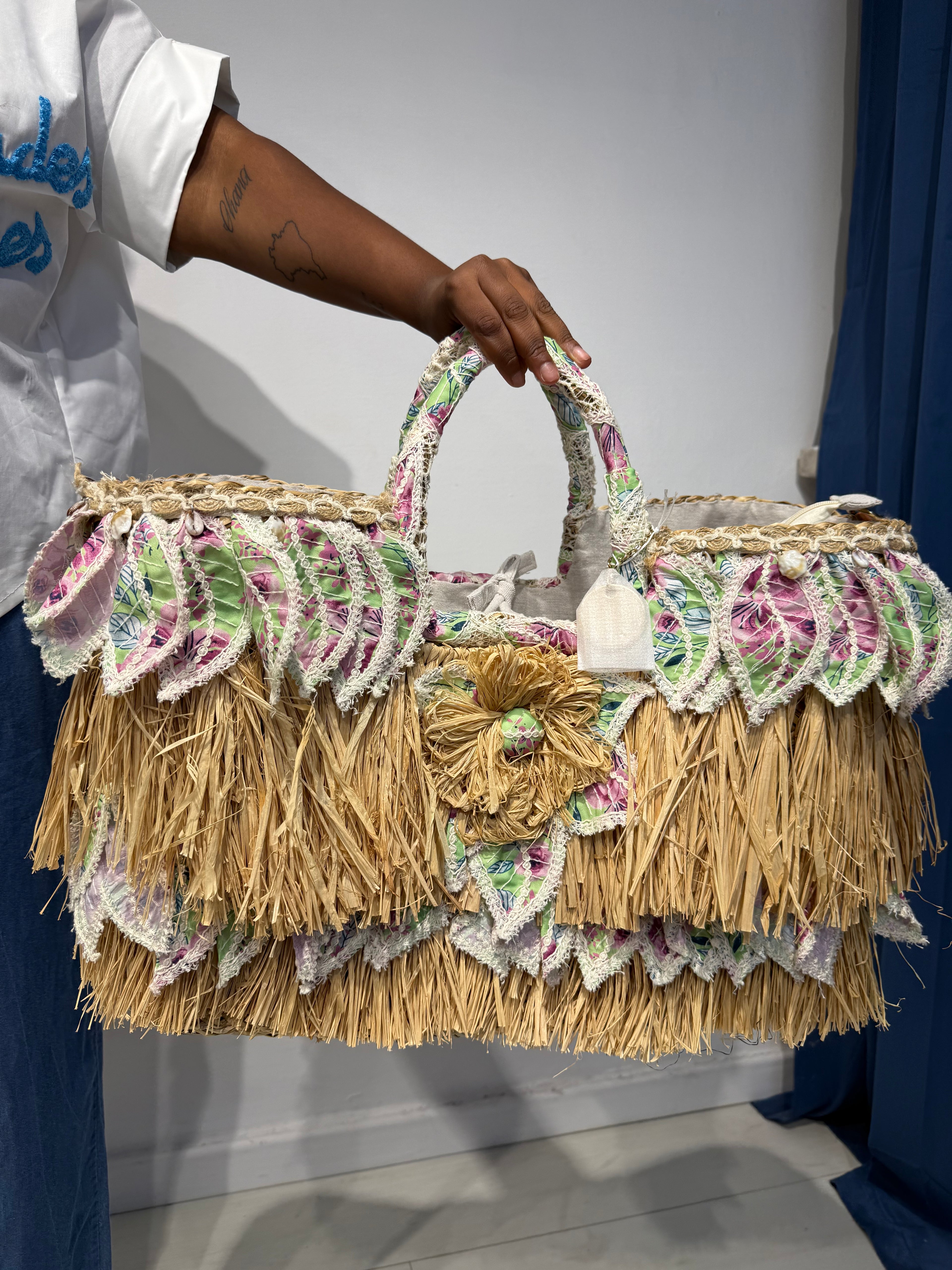 Borsa Petali Verde