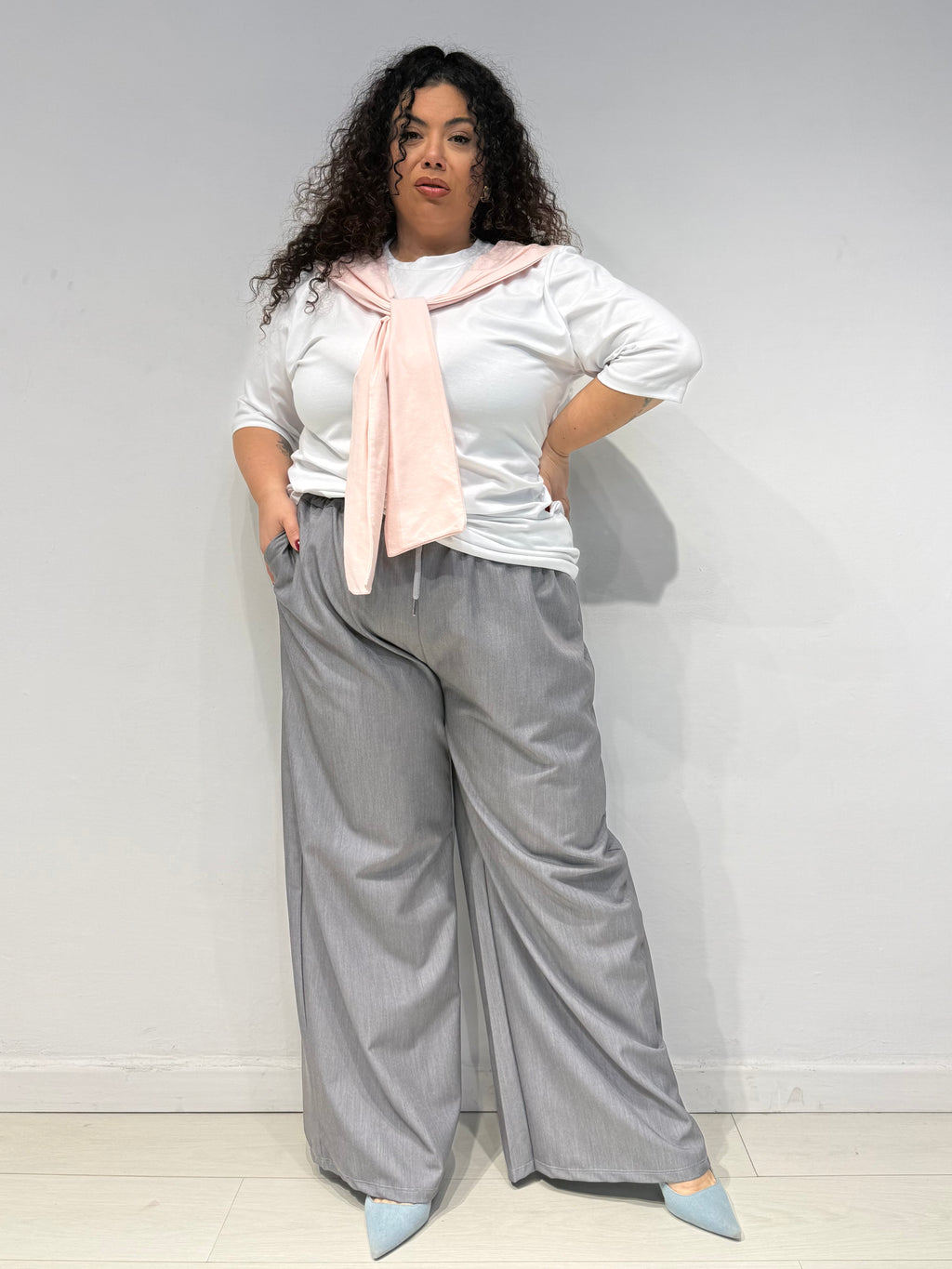 Pantaloni Comfy Grigio