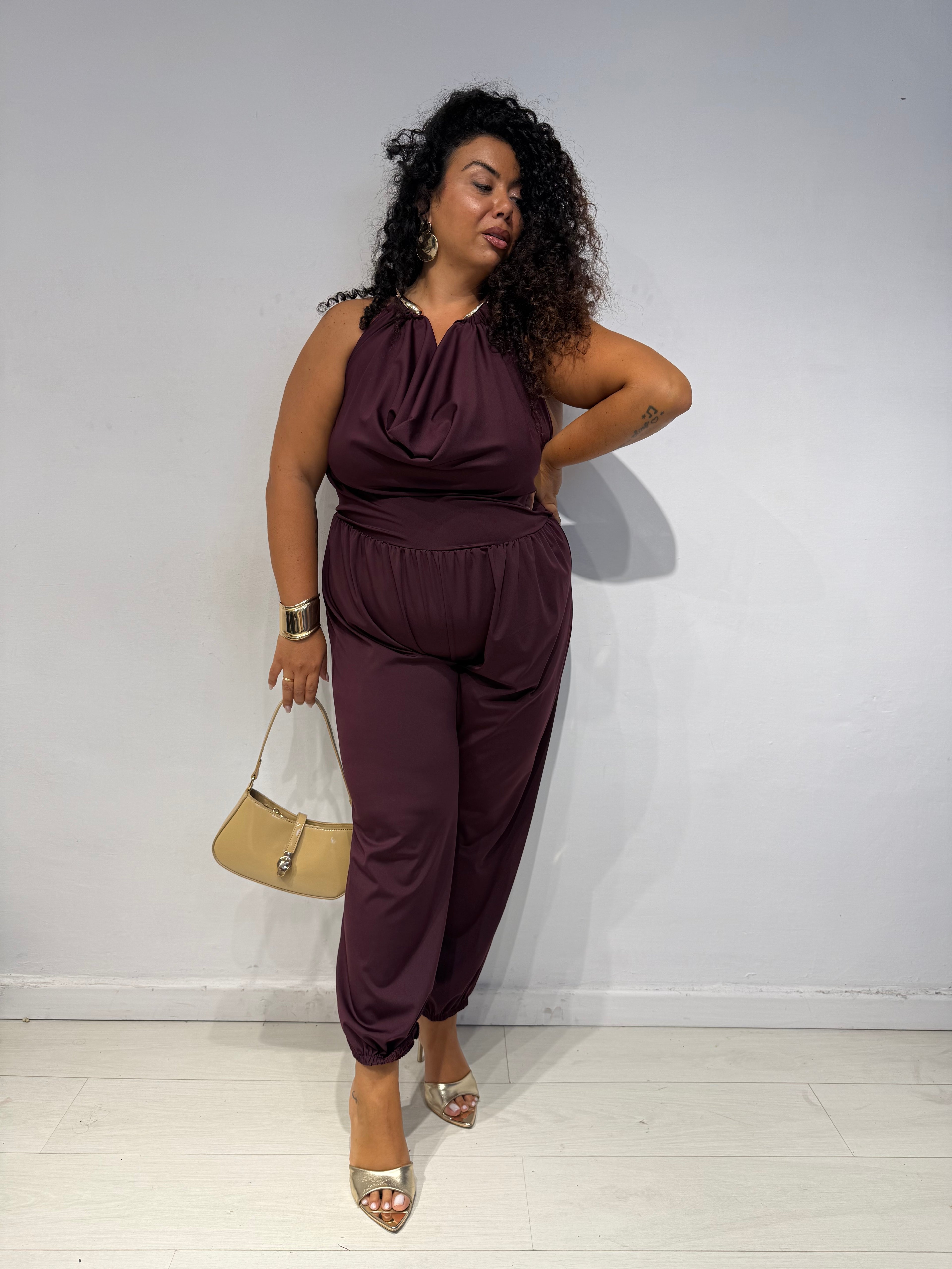Tuta Lena Bordeaux