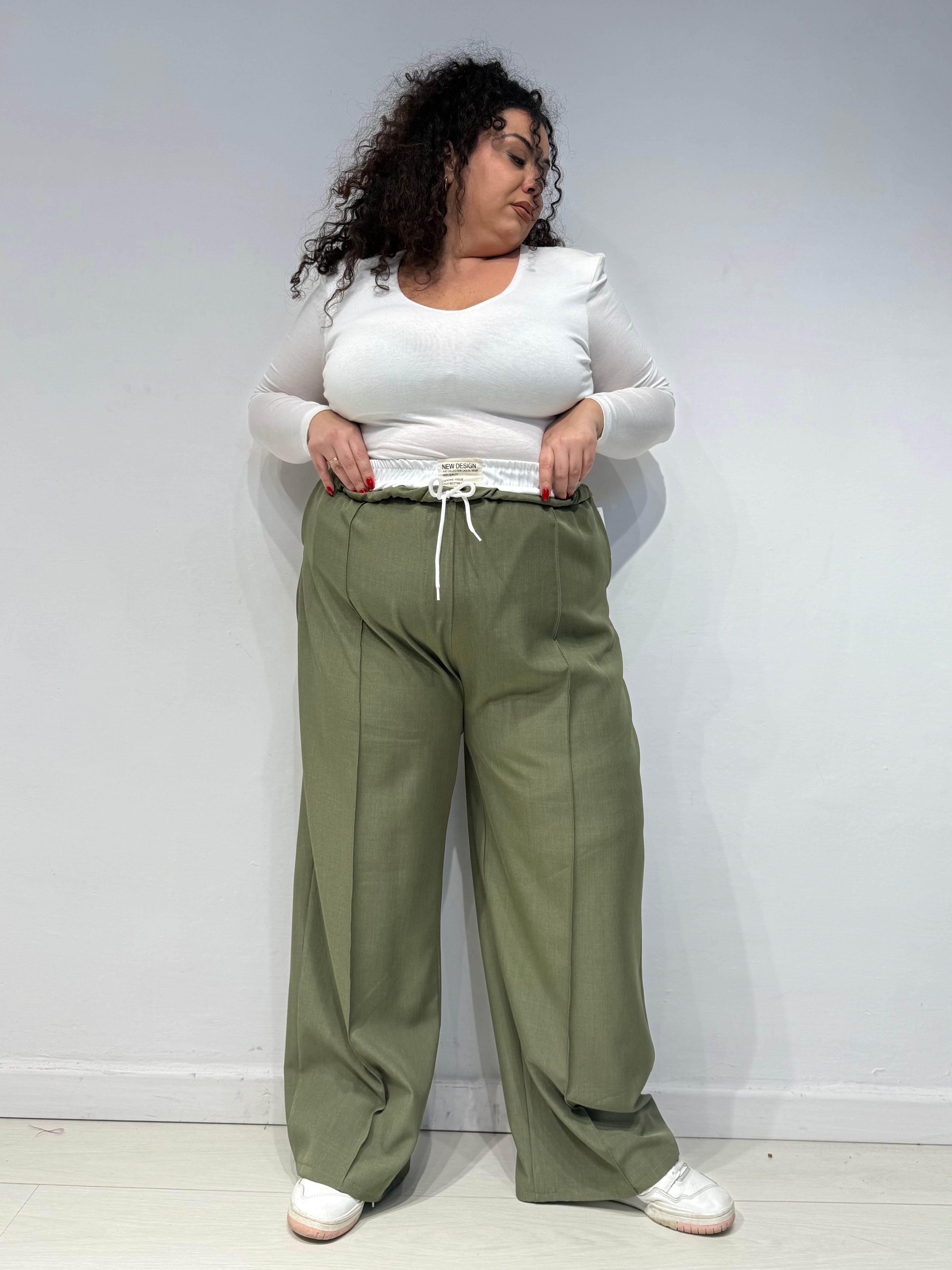 Pantaloni New Design Verdi