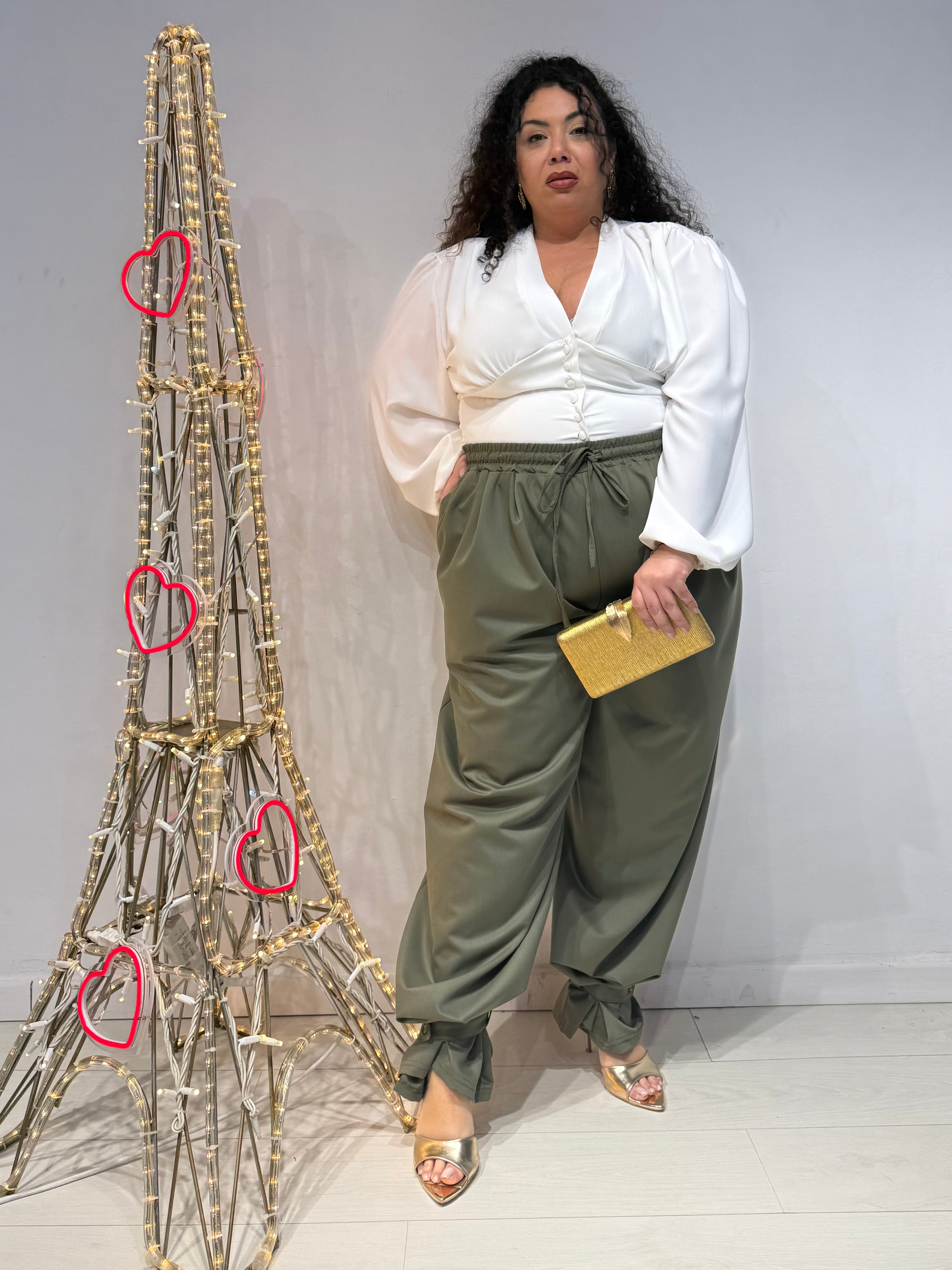 Pantaloni Candy Verdi