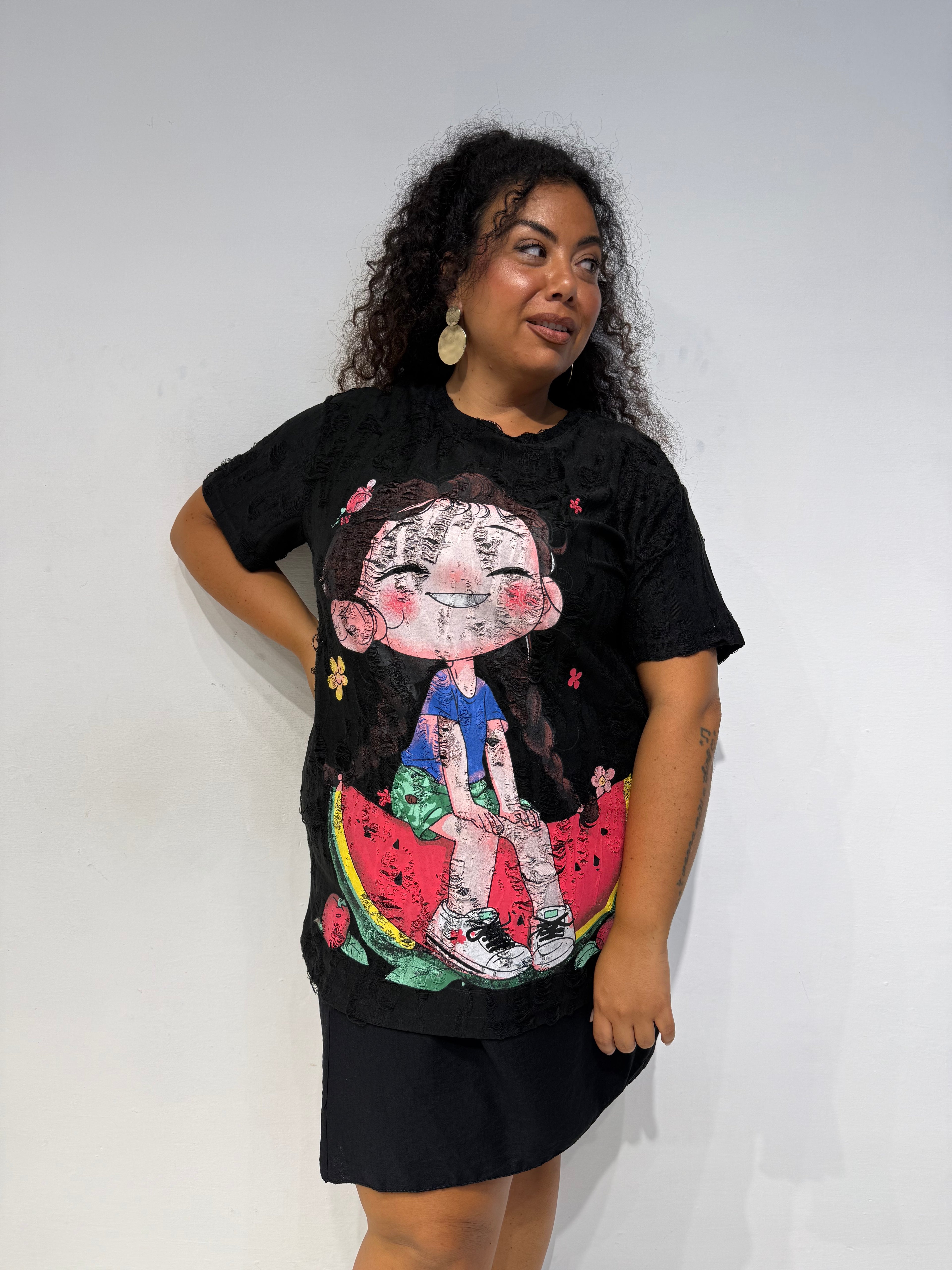 T-Shirt Doll Nera