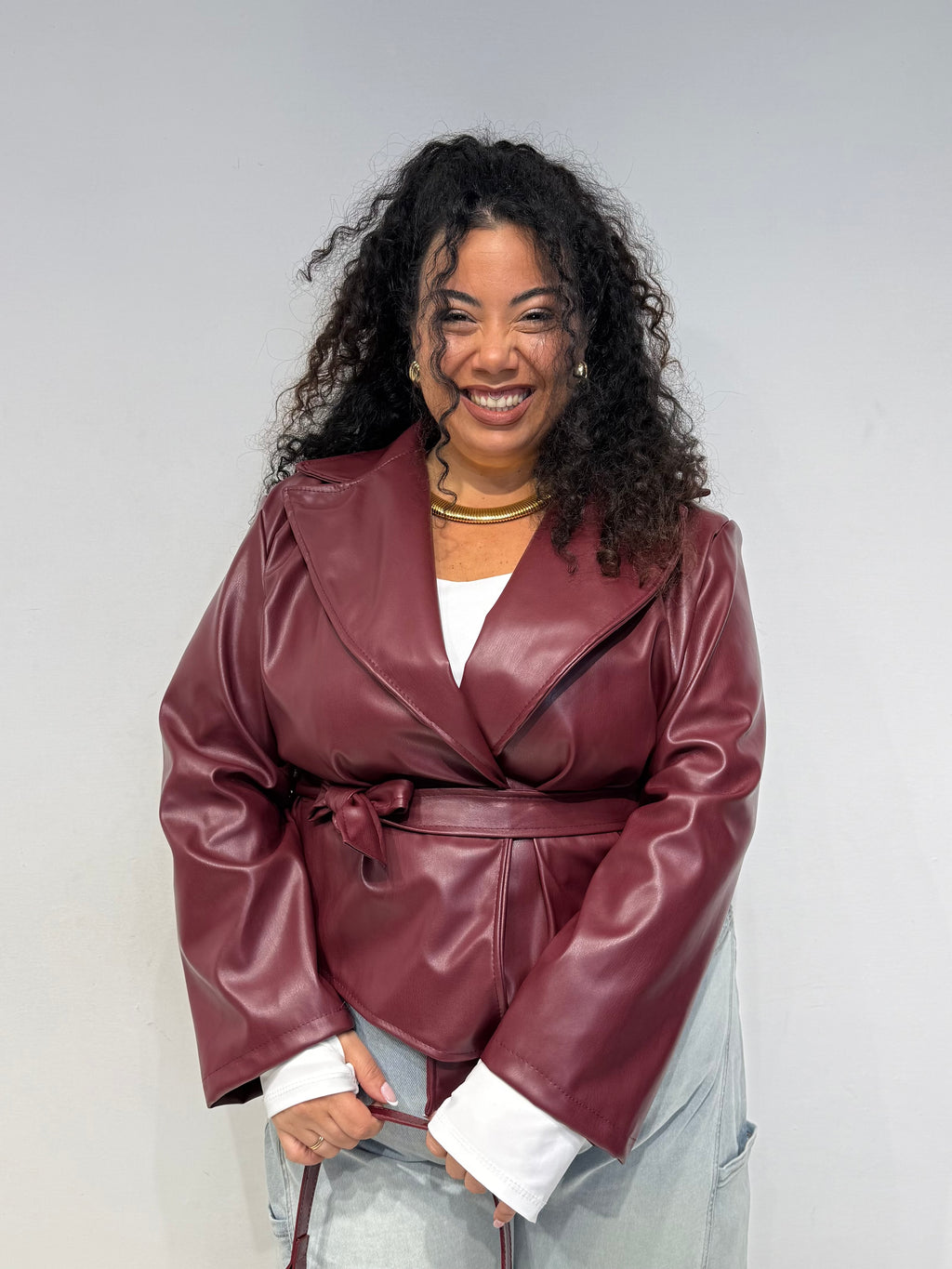 Trench Dea Bordeaux