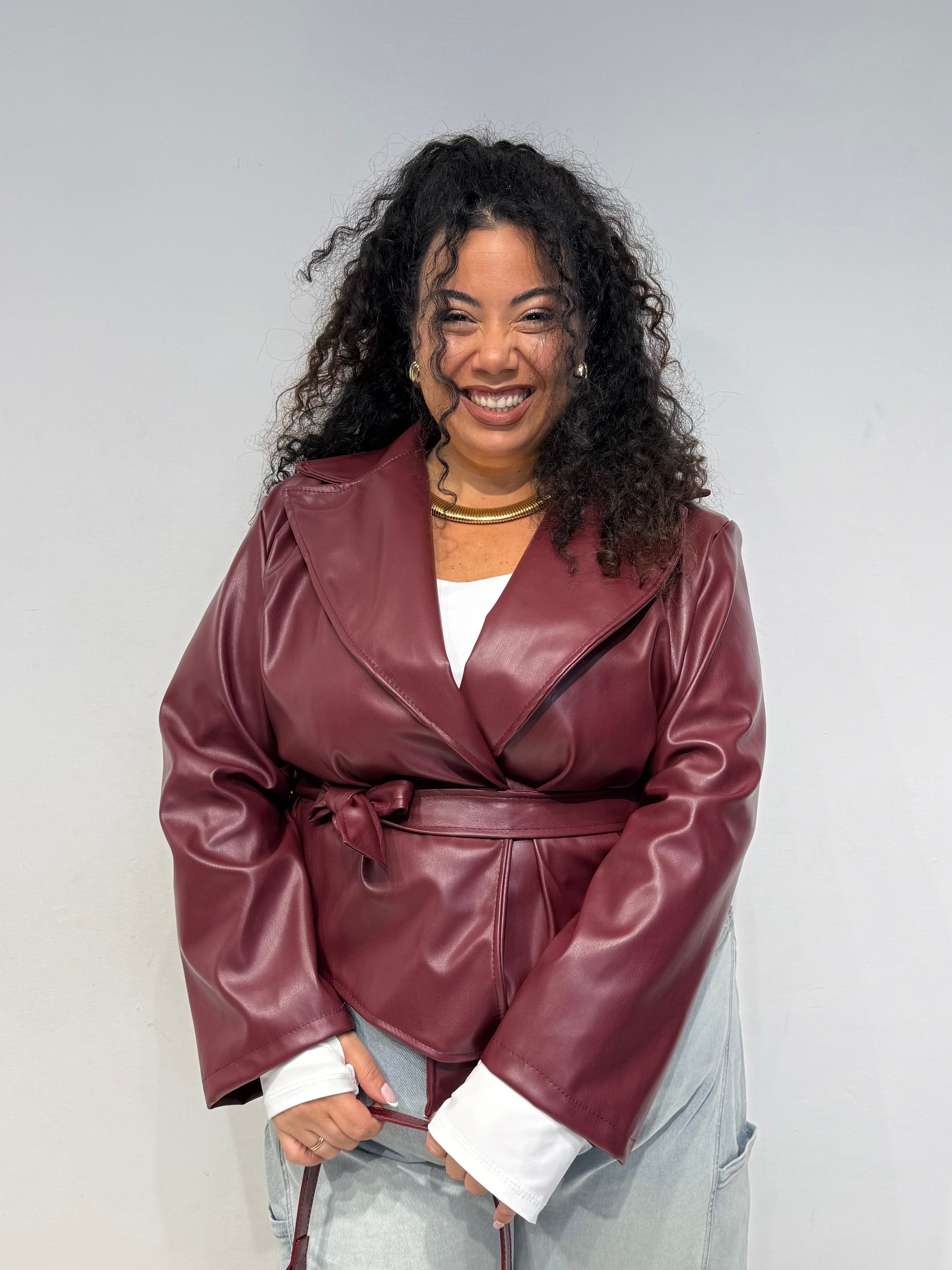Trench Dea Bordeaux