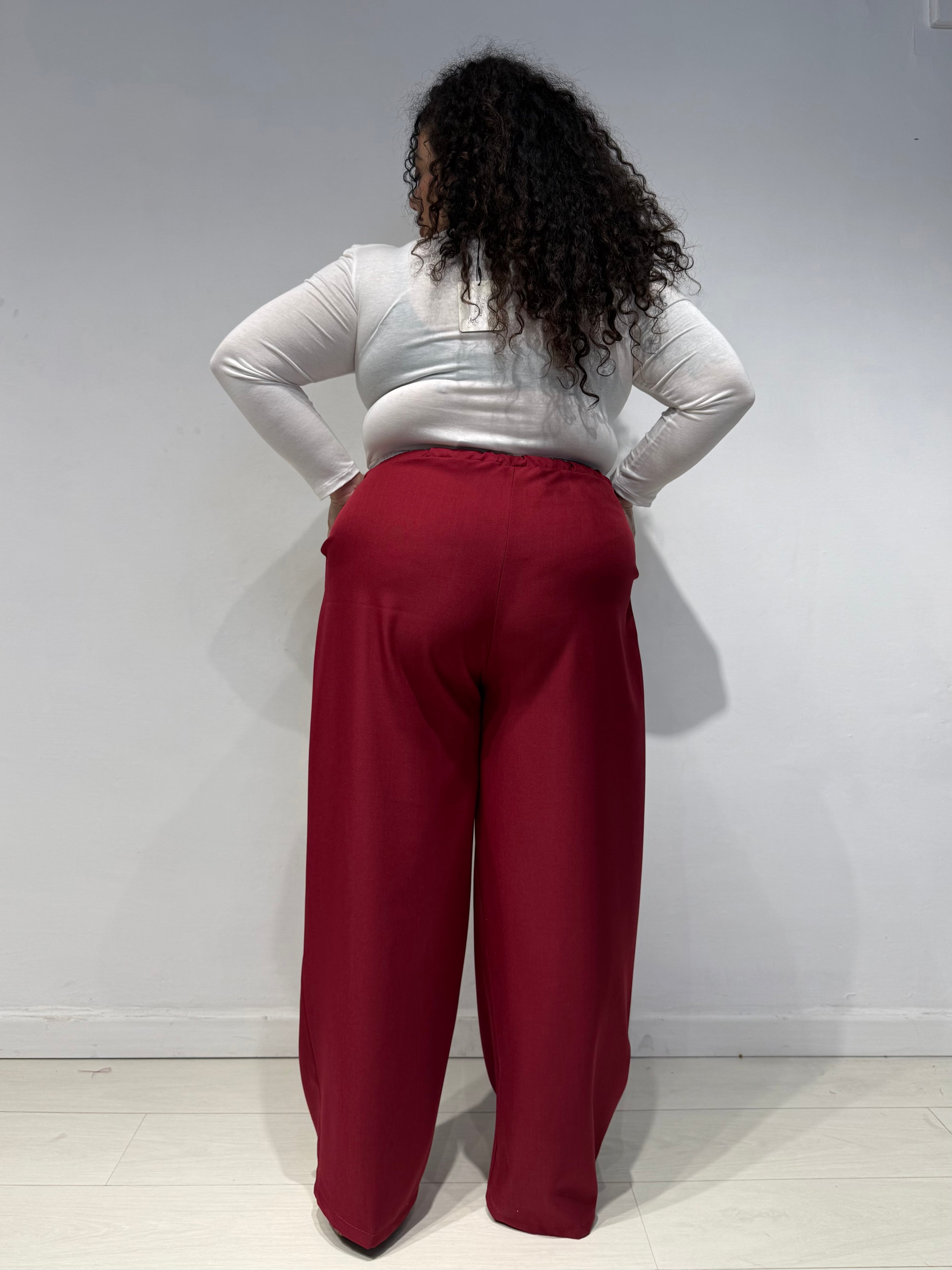 Pantaloni New Design Bordeaux